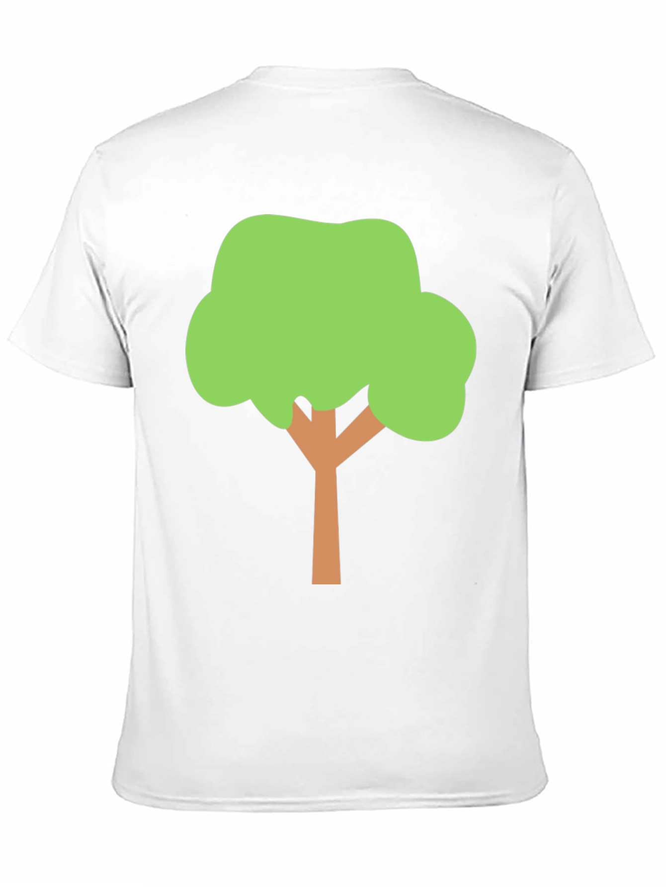 Fun Tree Graphic Tee - Black Cotton Blend