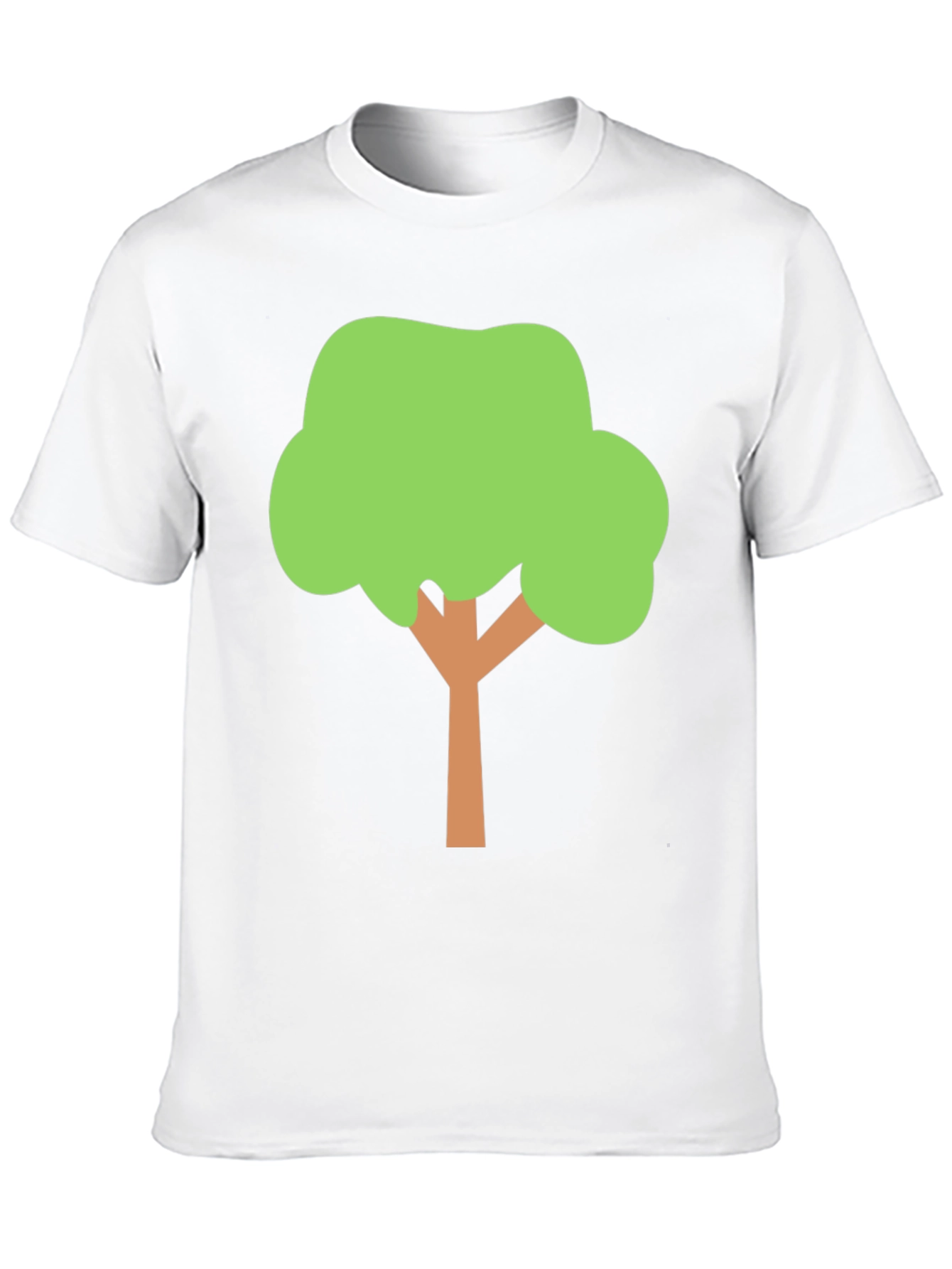 Fun Tree Graphic Tee - Black Cotton Blend