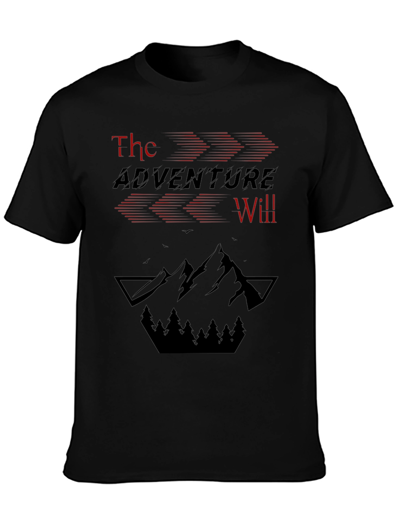 The Adventure Will Mountain Graphic Tee