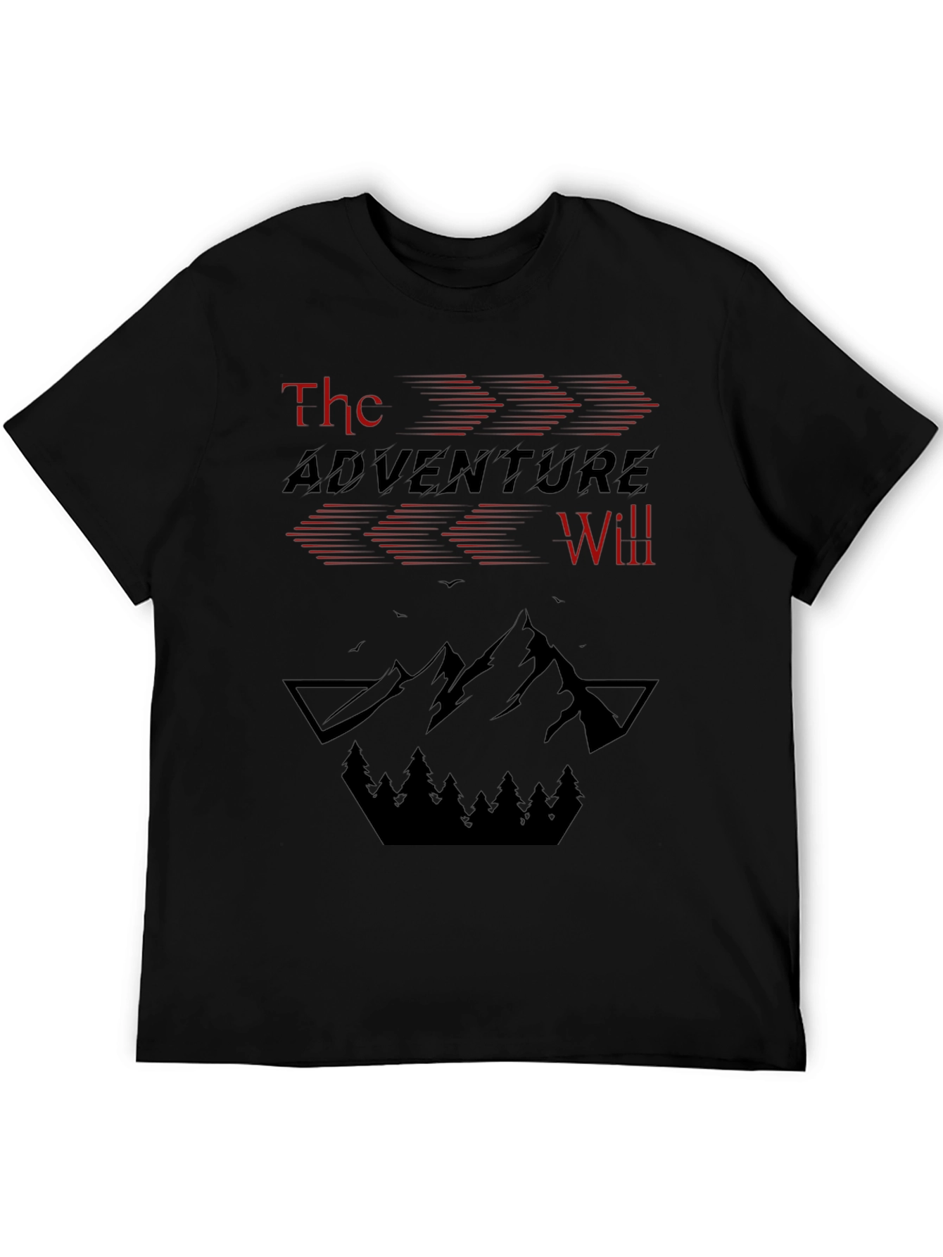 The Adventure Will Mountain Graphic Tee