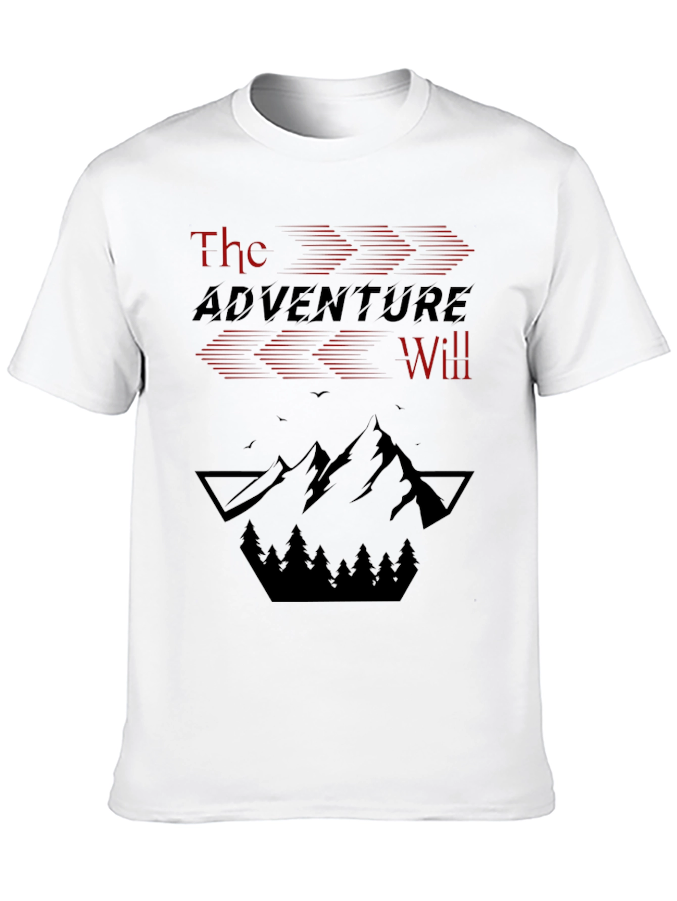 The Adventure Will Mountain Graphic Tee