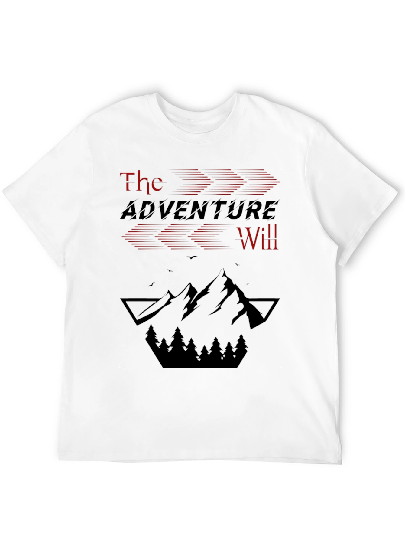 The Adventure Will Mountain Graphic Tee