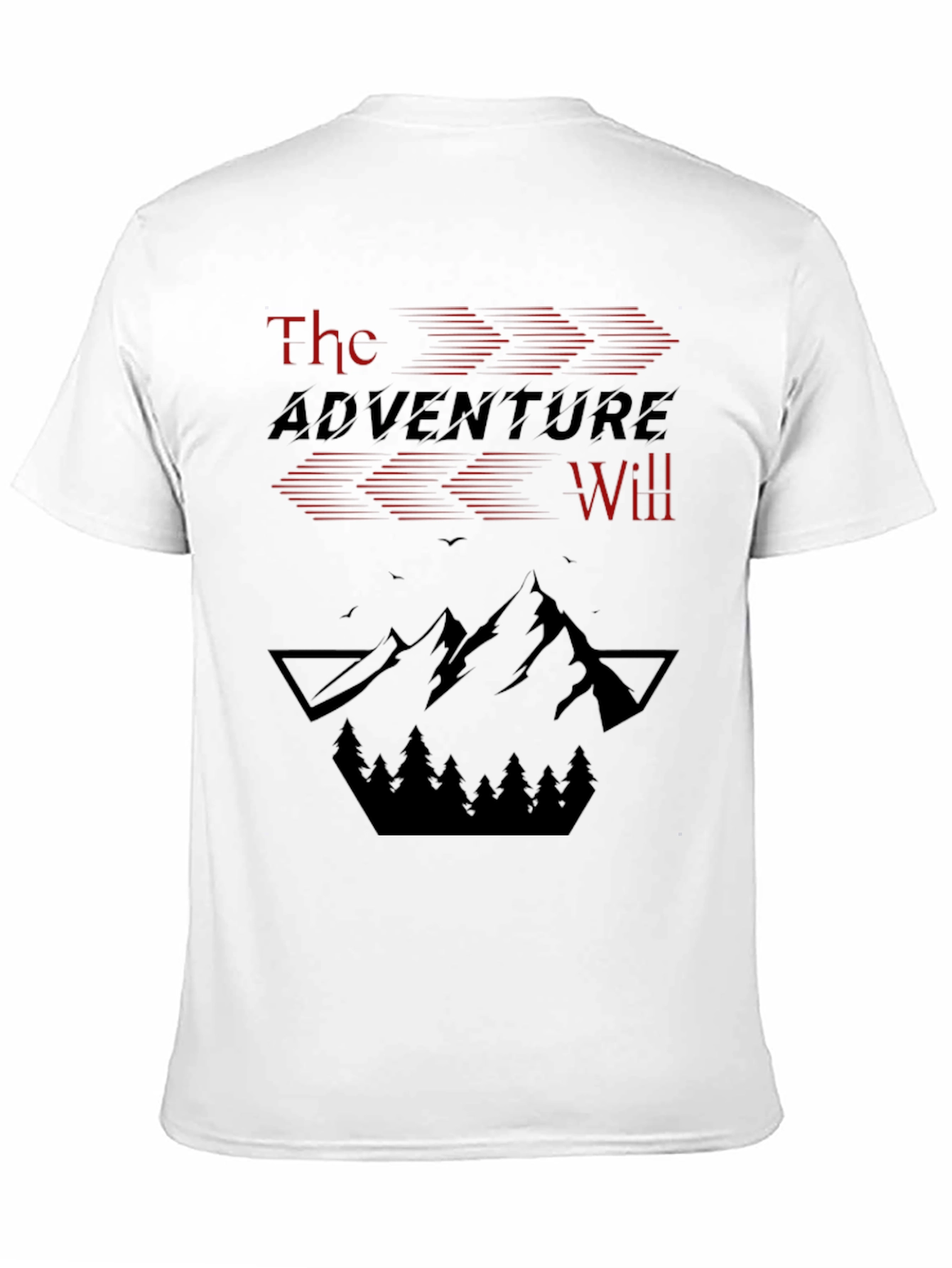 The Adventure Will Mountain Graphic Tee