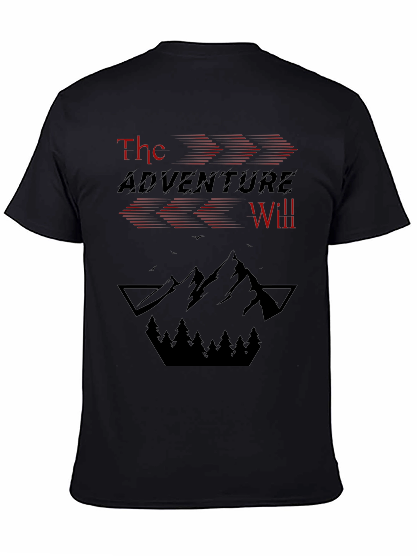 The Adventure Will Mountain Graphic Tee