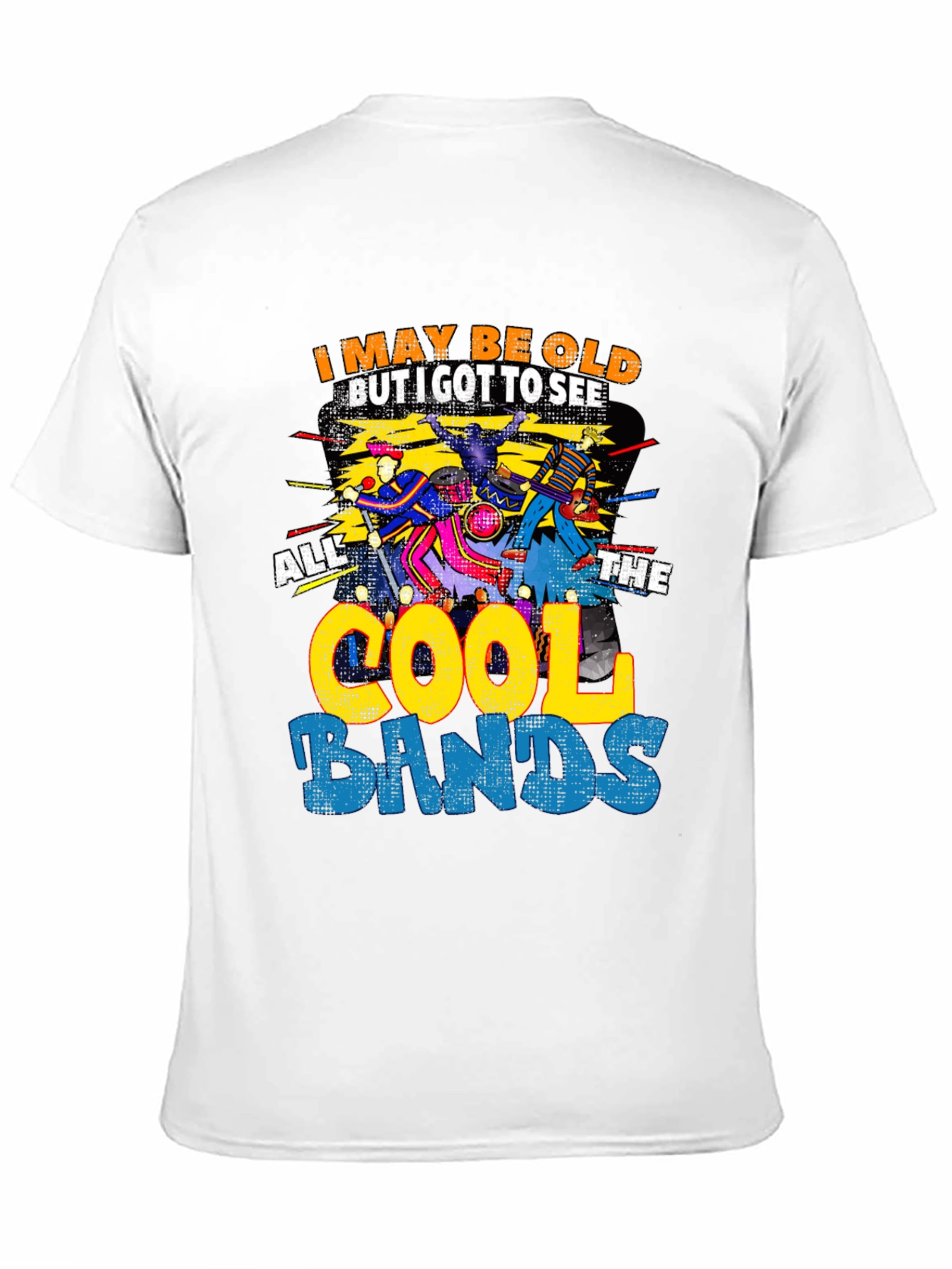 Cool Bands Graphic Tee - Retro Music Lover T-Shirt