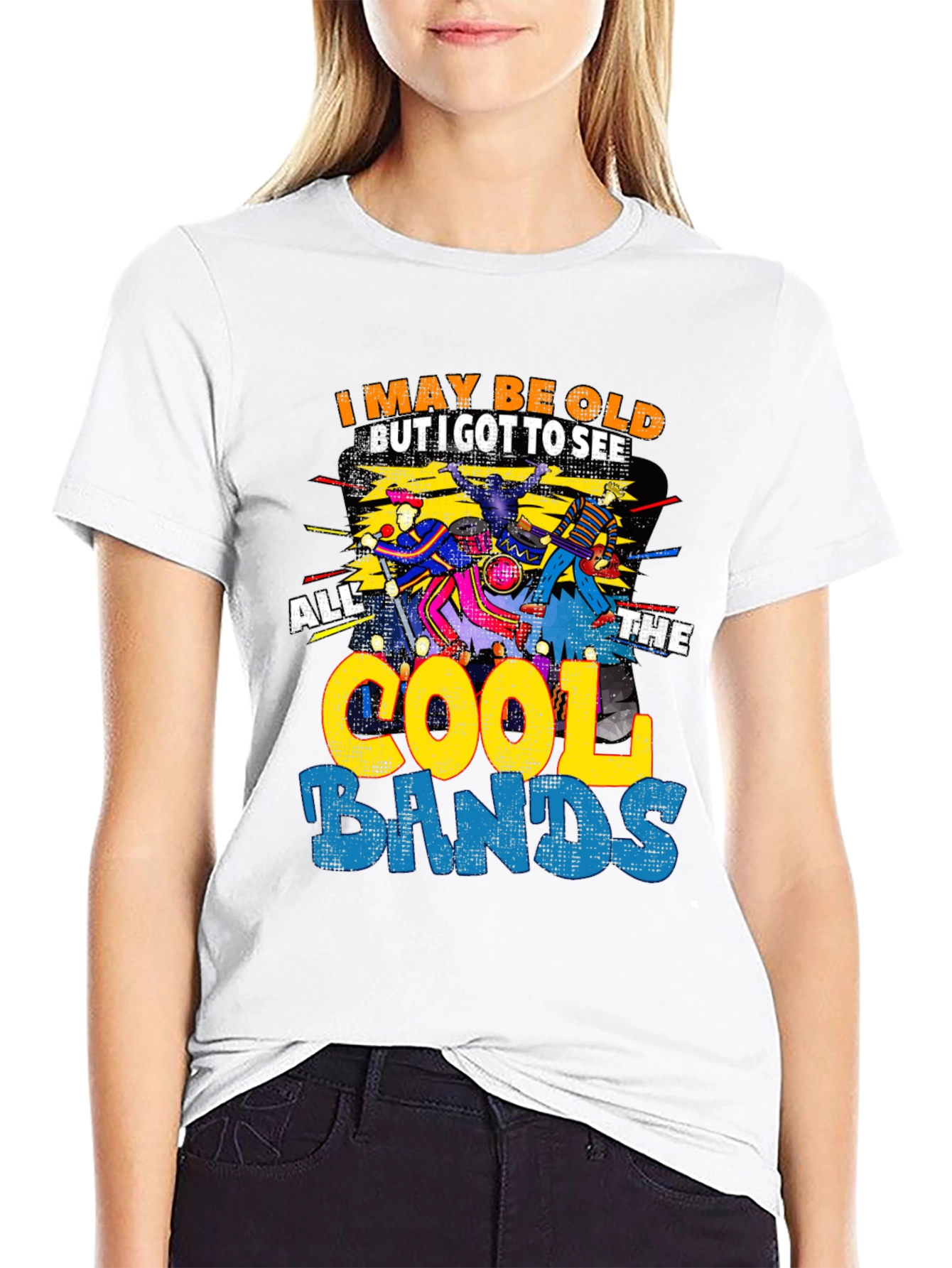 Cool Bands Graphic Tee - Retro Music Lover T-Shirt