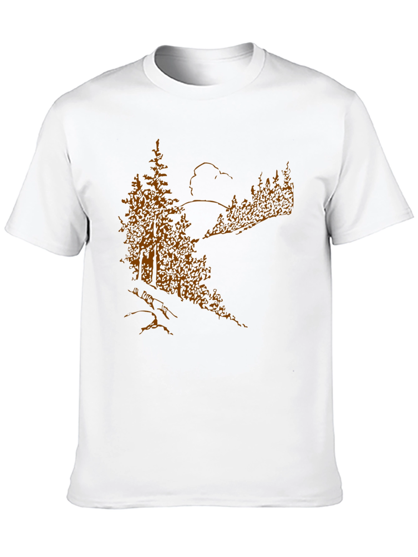 Mountain Graphic Tee - Black
