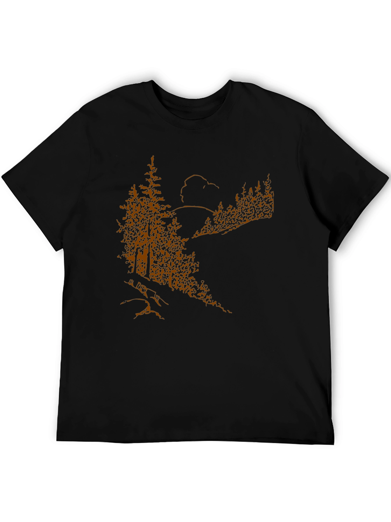 Mountain Graphic Tee - Black