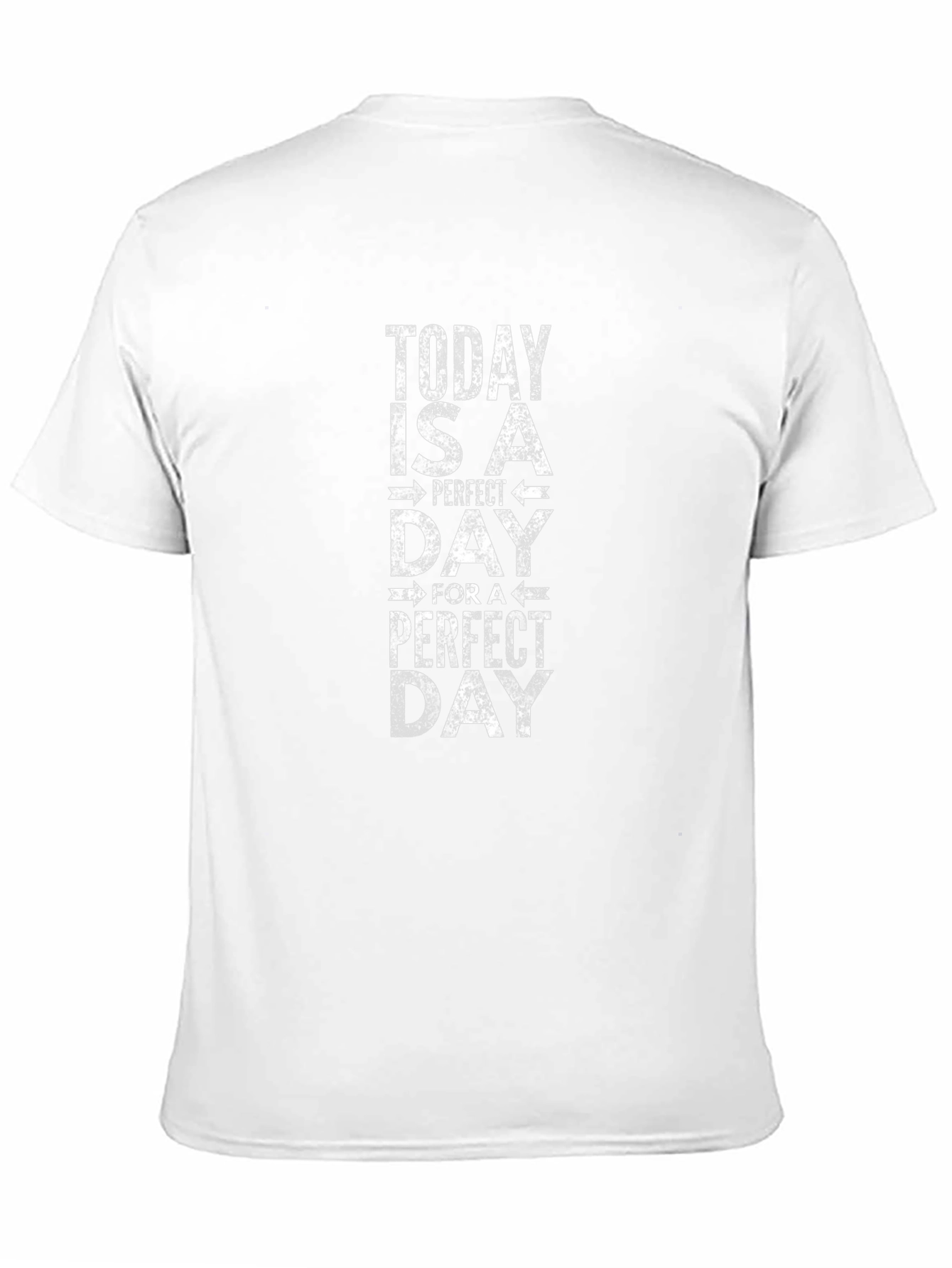 Perfect Day T-Shirt - Black Crew Neck Tee
