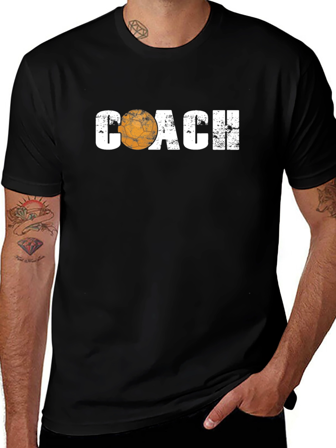 Basketball Coach Graphic T-Shirt
