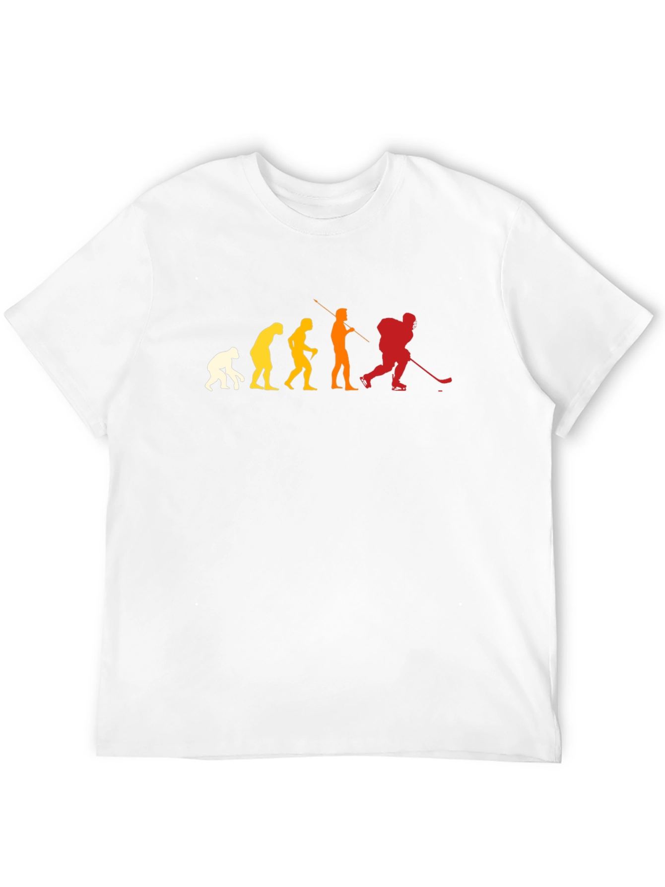 Hockey Evolution T-Shirt - Black Graphic Tee