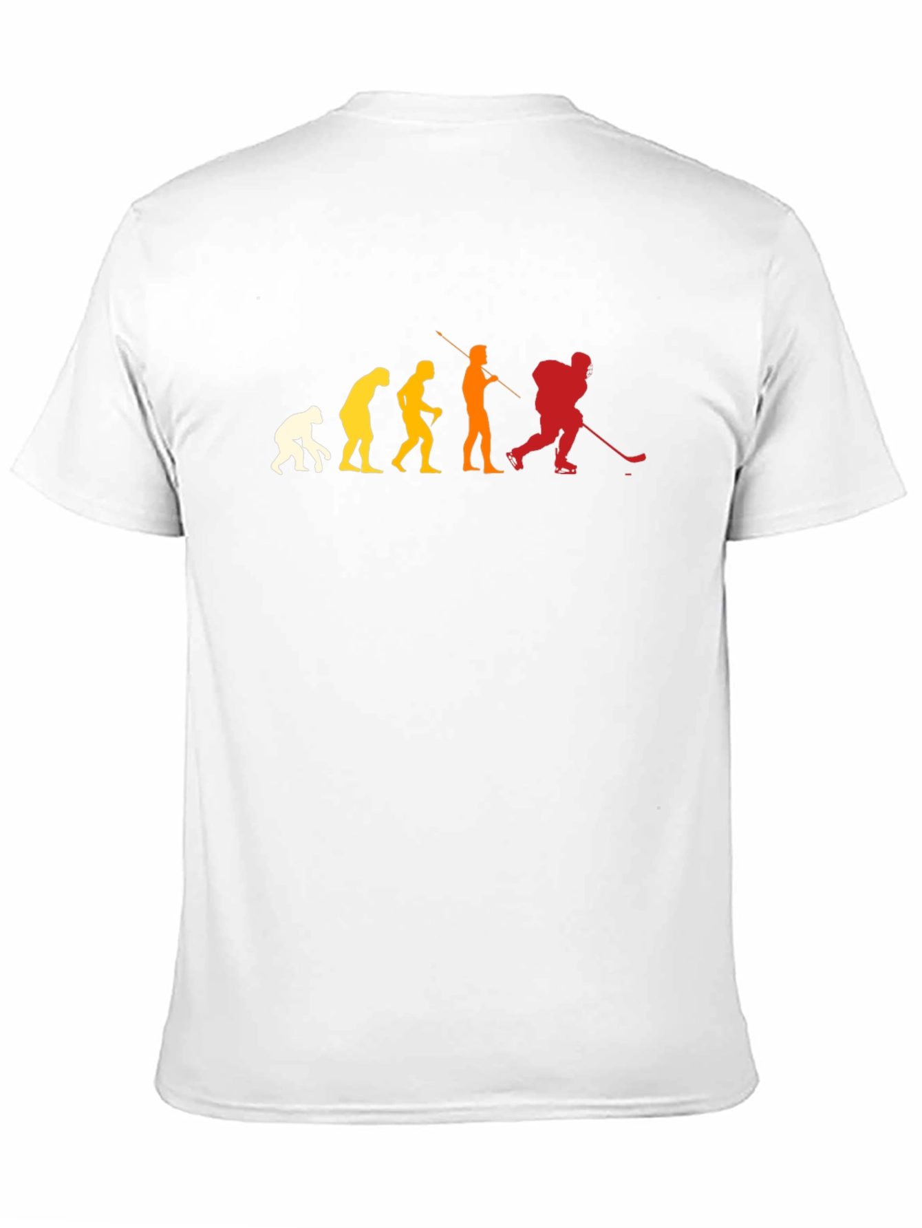 Hockey Evolution T-Shirt - Black Graphic Tee