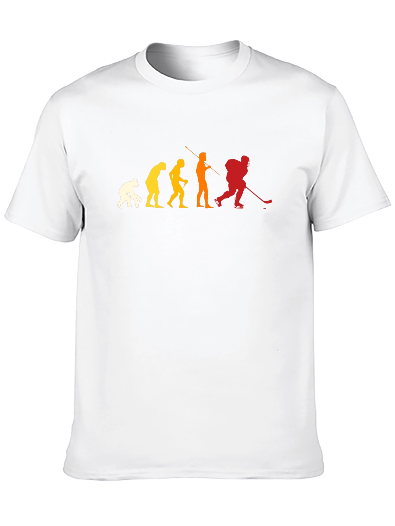 Hockey Evolution T-Shirt - Black Graphic Tee