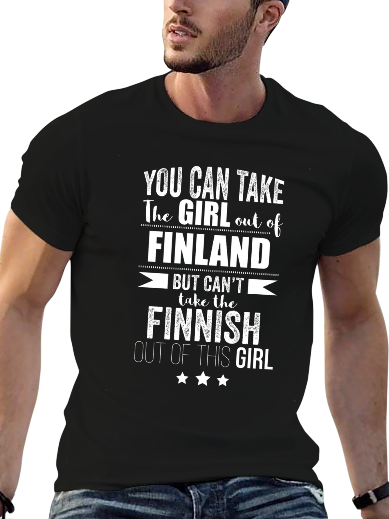 Finland Girl T-Shirt - Finnish Pride Tee