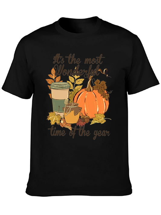 Fall Vibes Graphic Tee - Wonderful Time of Year
