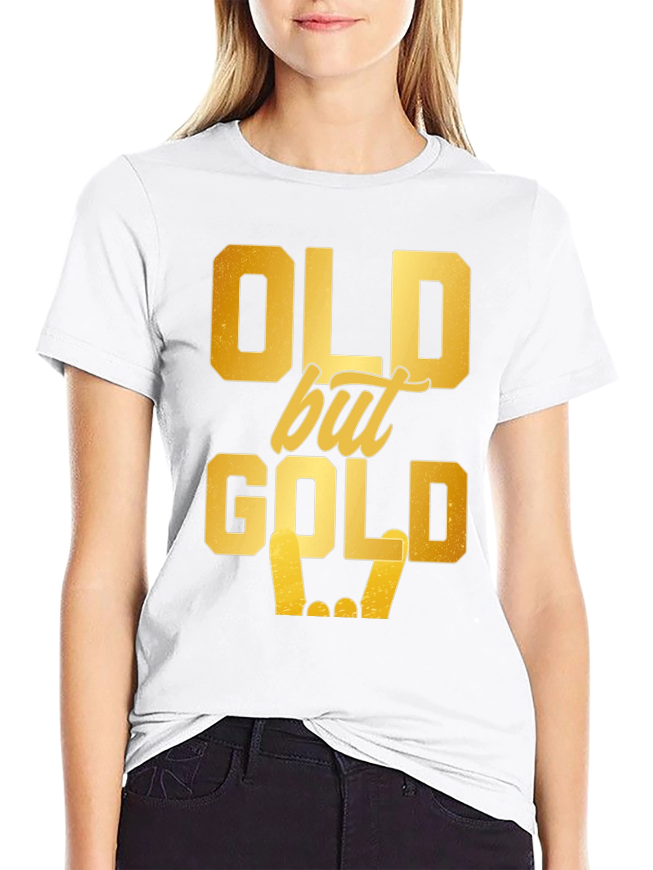 Old But Gold Graphic Tee - Classic Style