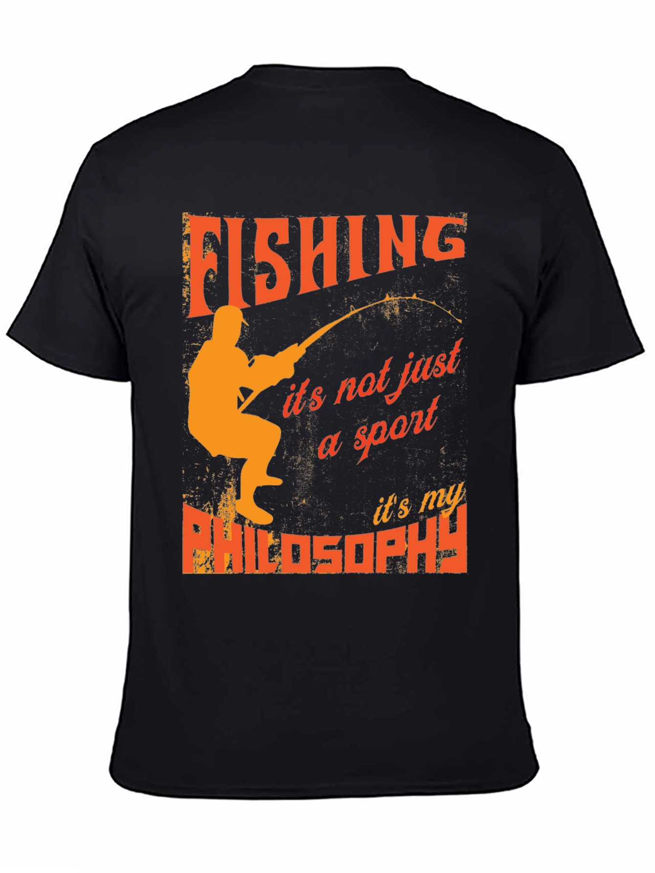 Fishing Philosophy T-Shirt Fisherman Tee