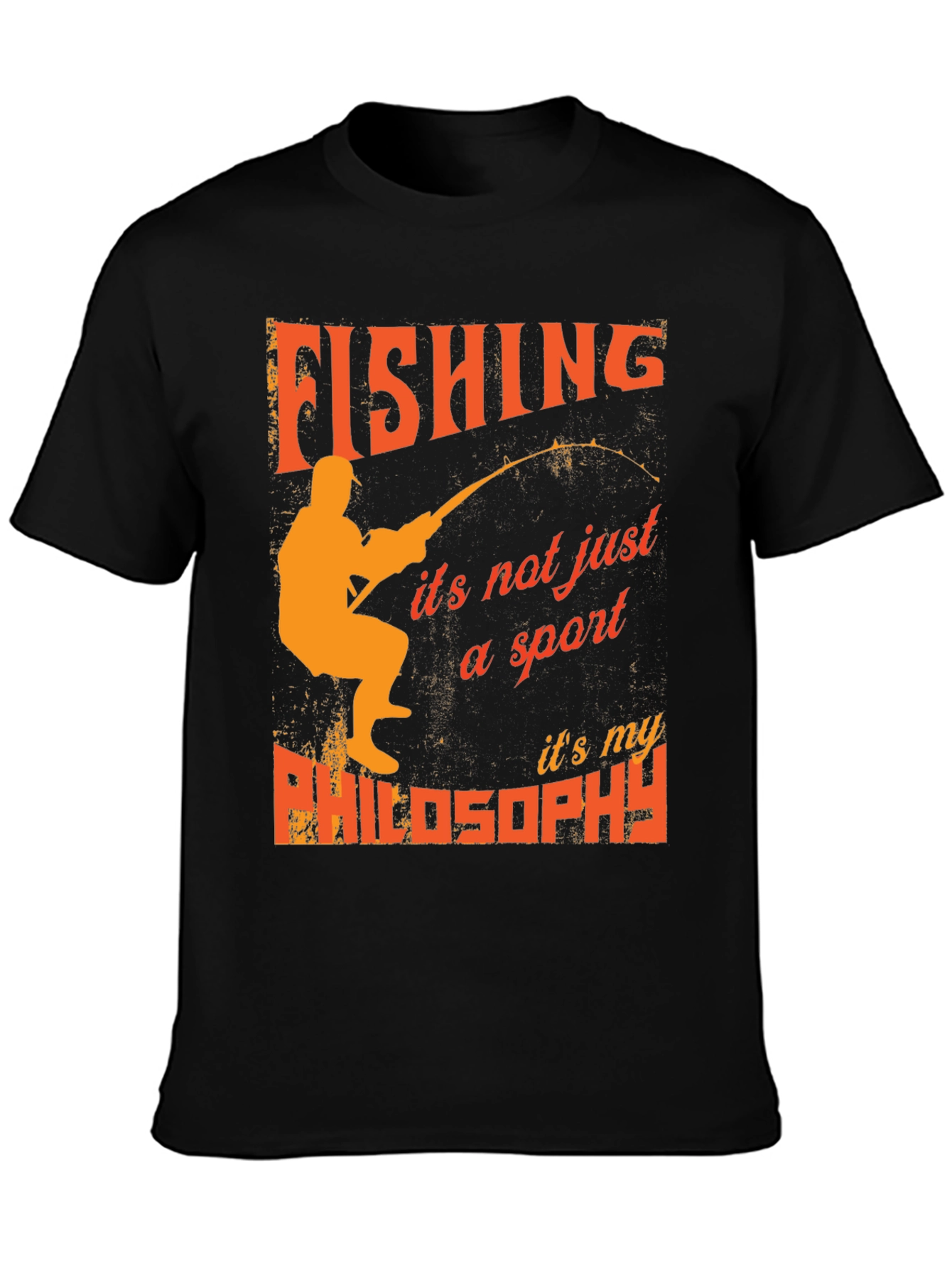 Fishing Philosophy T-Shirt Fisherman Tee