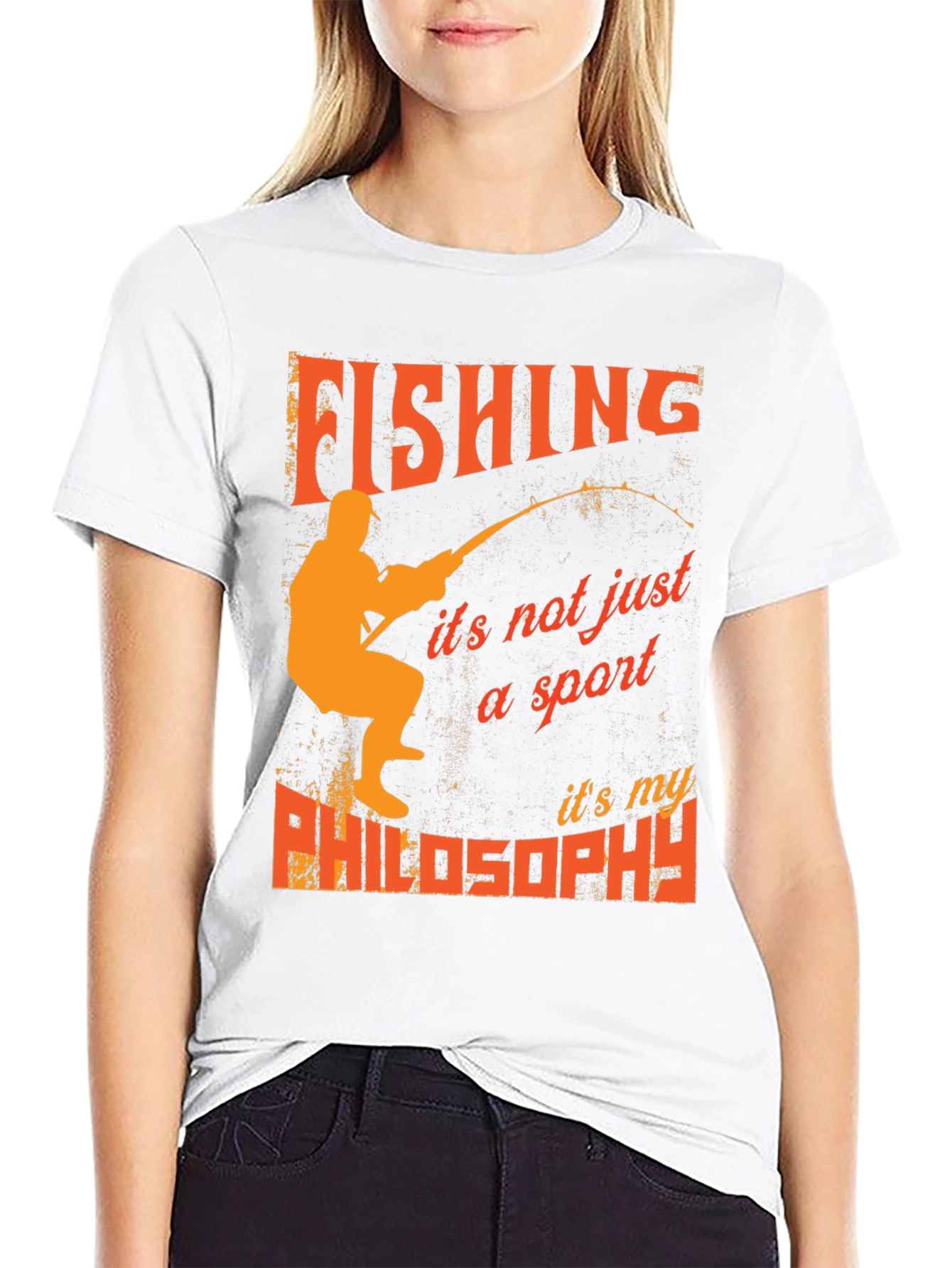 Fishing Philosophy T-Shirt Fisherman Tee