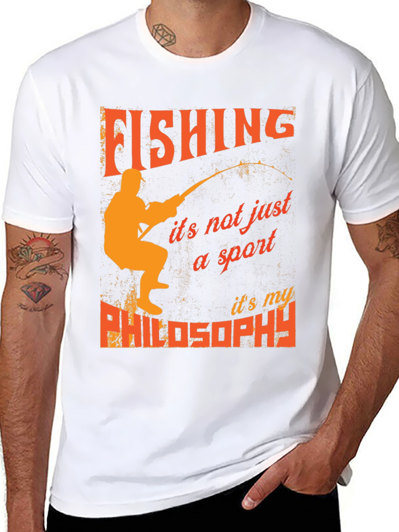 Fishing Philosophy T-Shirt Fisherman Tee