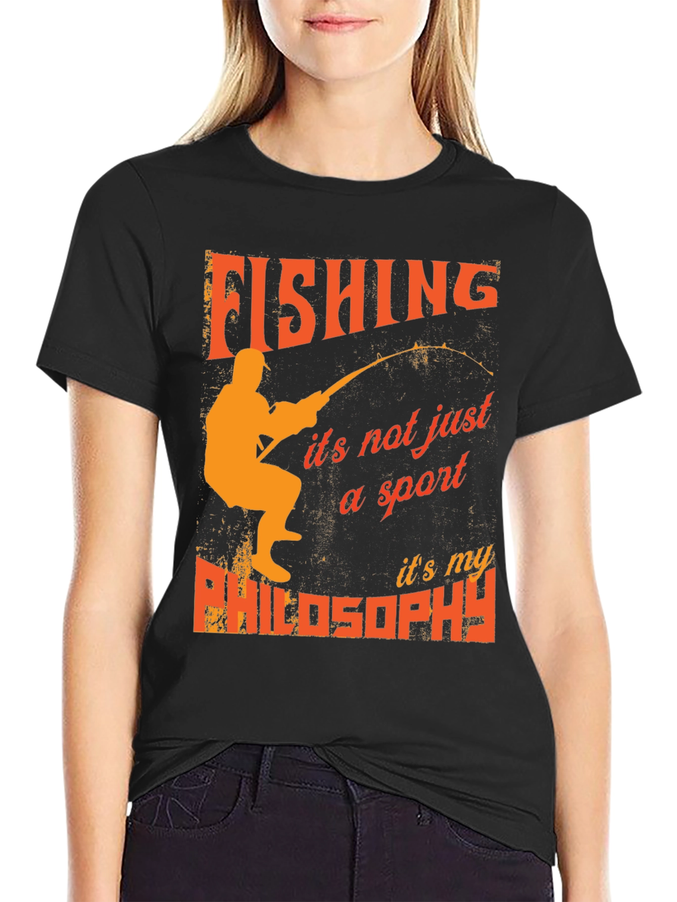 Fishing Philosophy T-Shirt Fisherman Tee