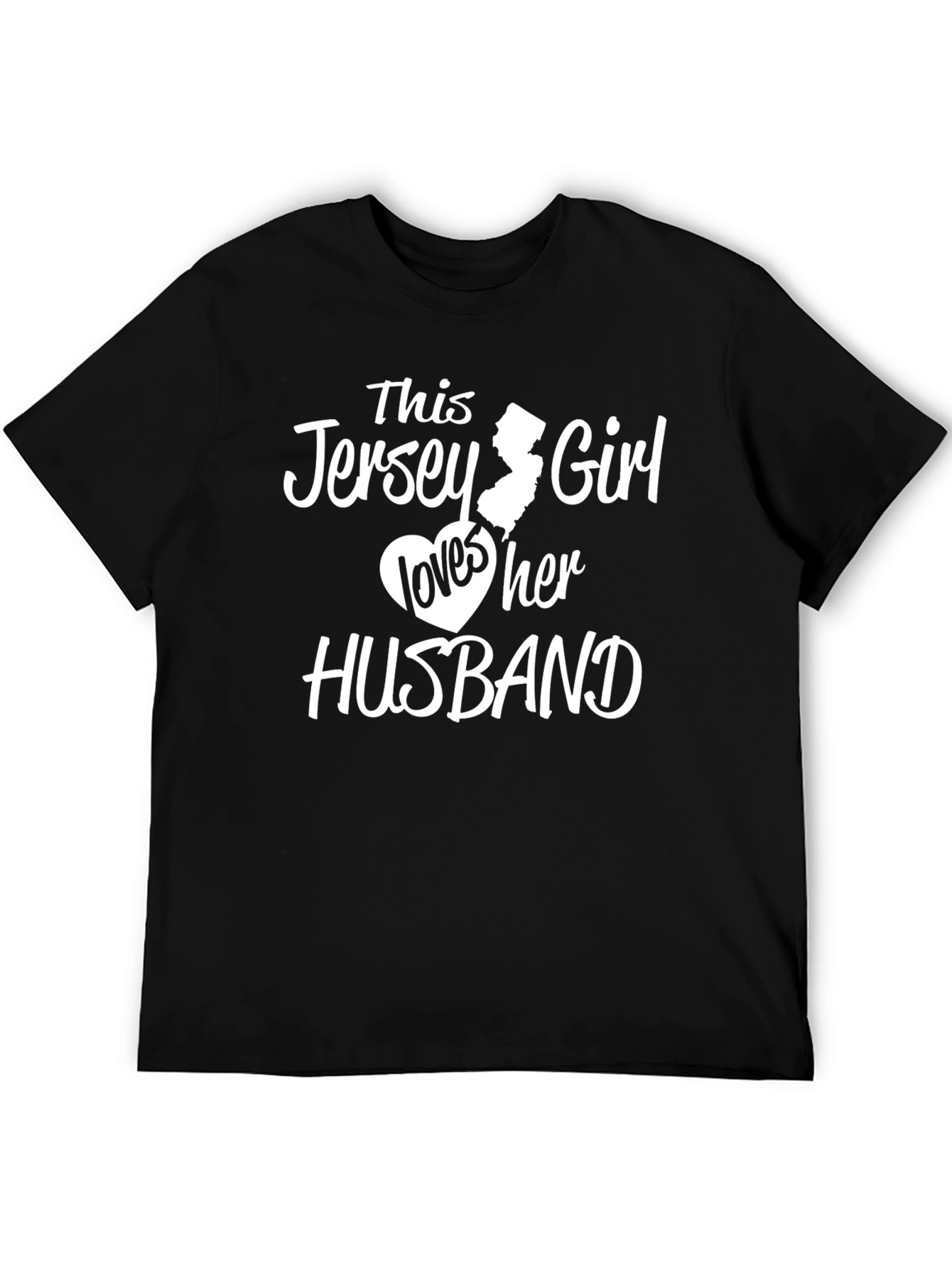 Jersey Girl Husband Lover T-Shirt