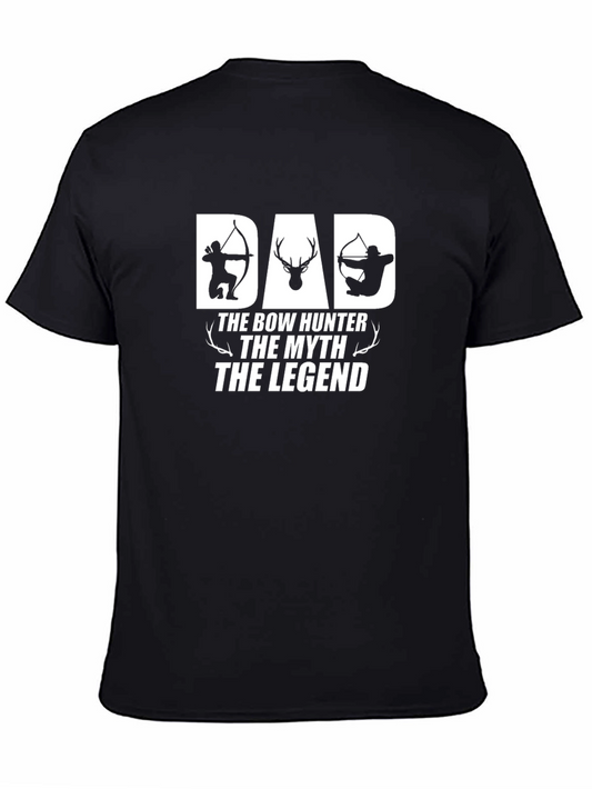 Dad Bow Hunter T-Shirt - The Myth The Legend