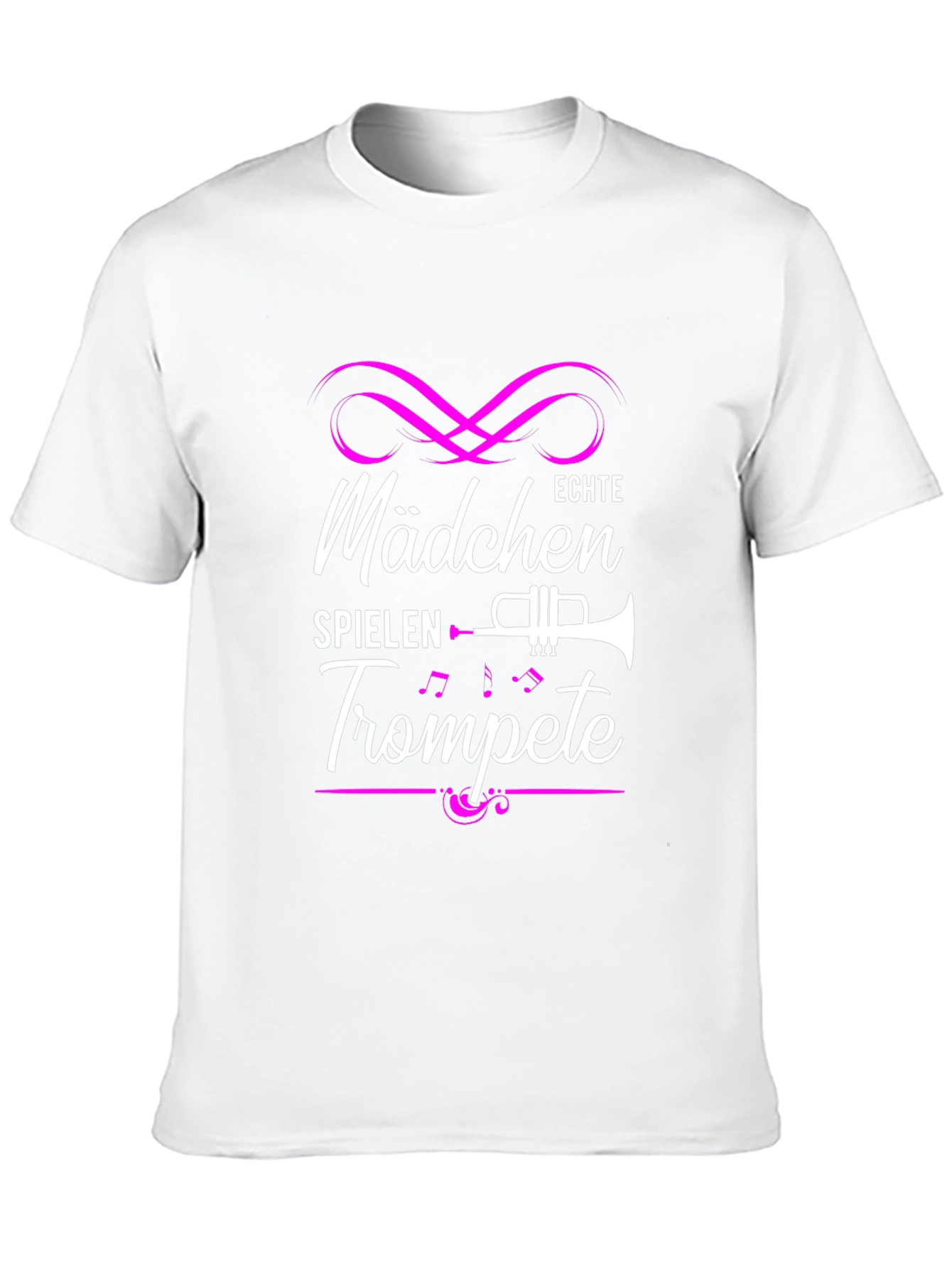 Girls Play Trumpet T-Shirt - Music Gift