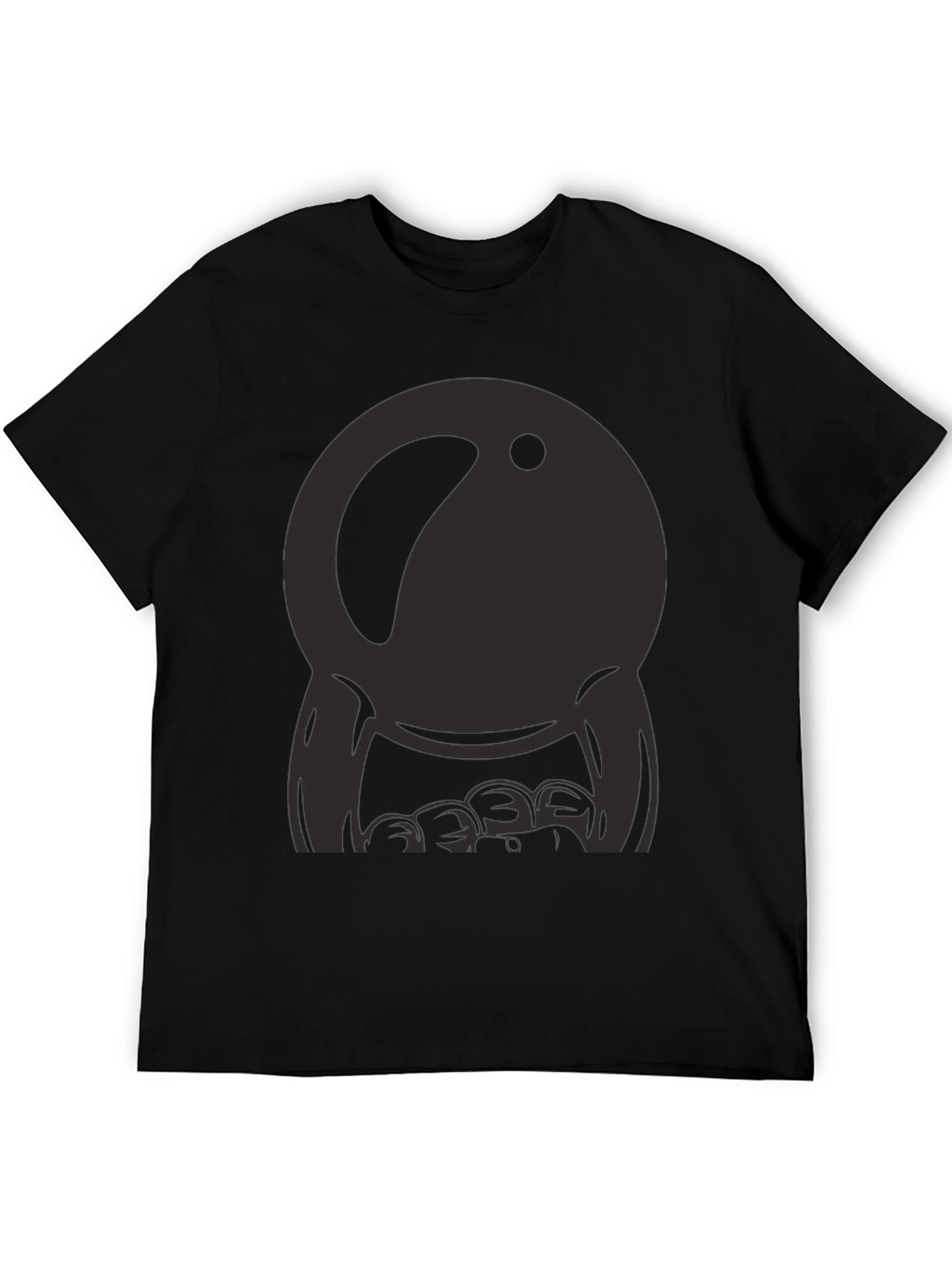 Cool Black Graphic Tee - Unique Design