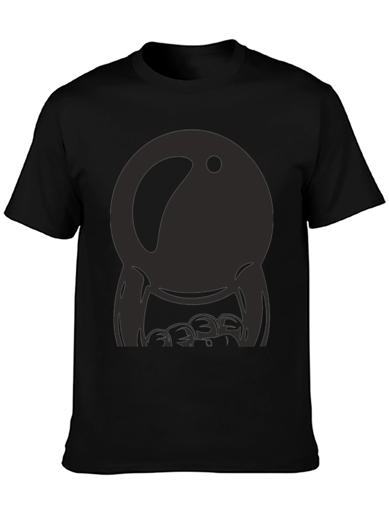 Cool Black Graphic Tee - Unique Design