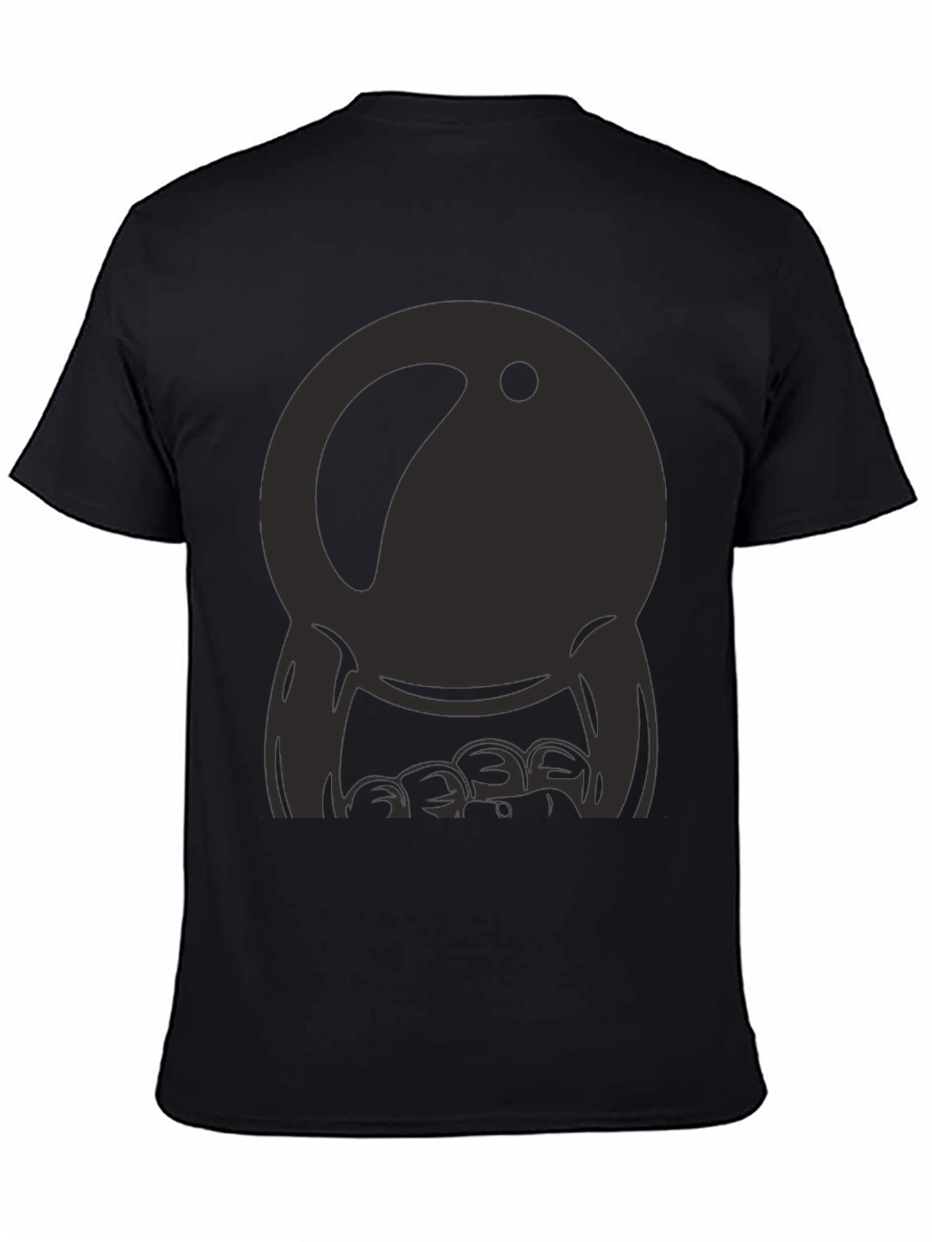 Cool Black Graphic Tee - Unique Design