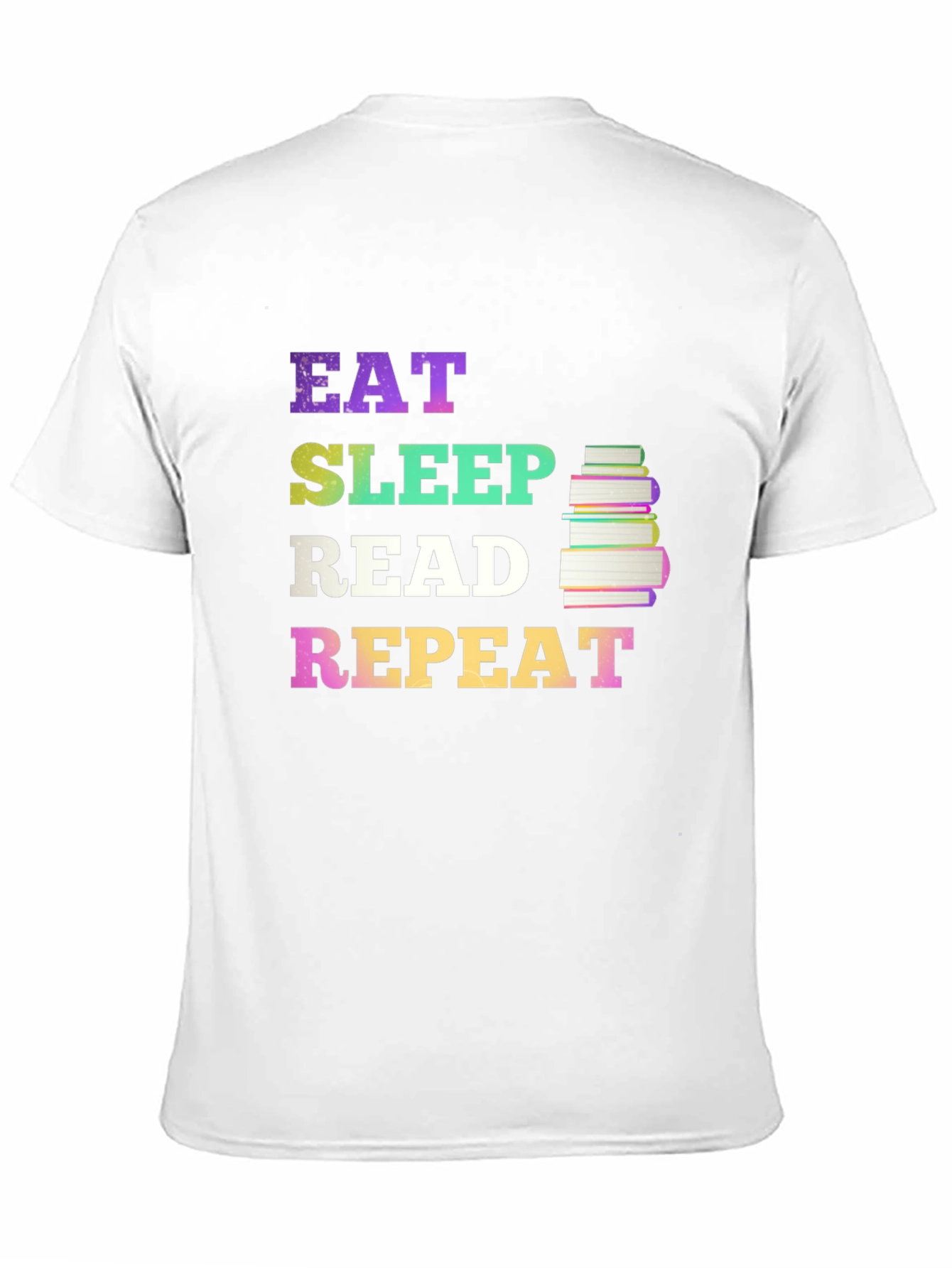 Eat Sleep Read Repeat Graphic T-Shirt