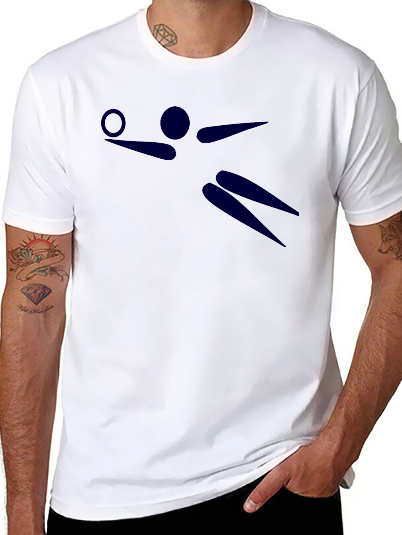 Volleyball Player Graphic Tee - Athletic Comfort