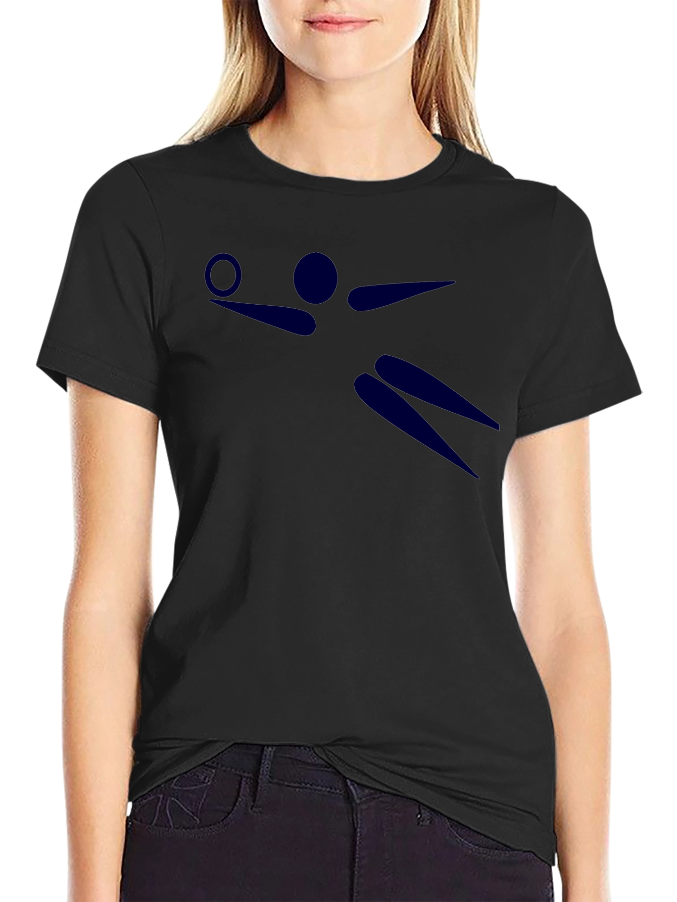 Volleyball Player Graphic Tee - Athletic Comfort