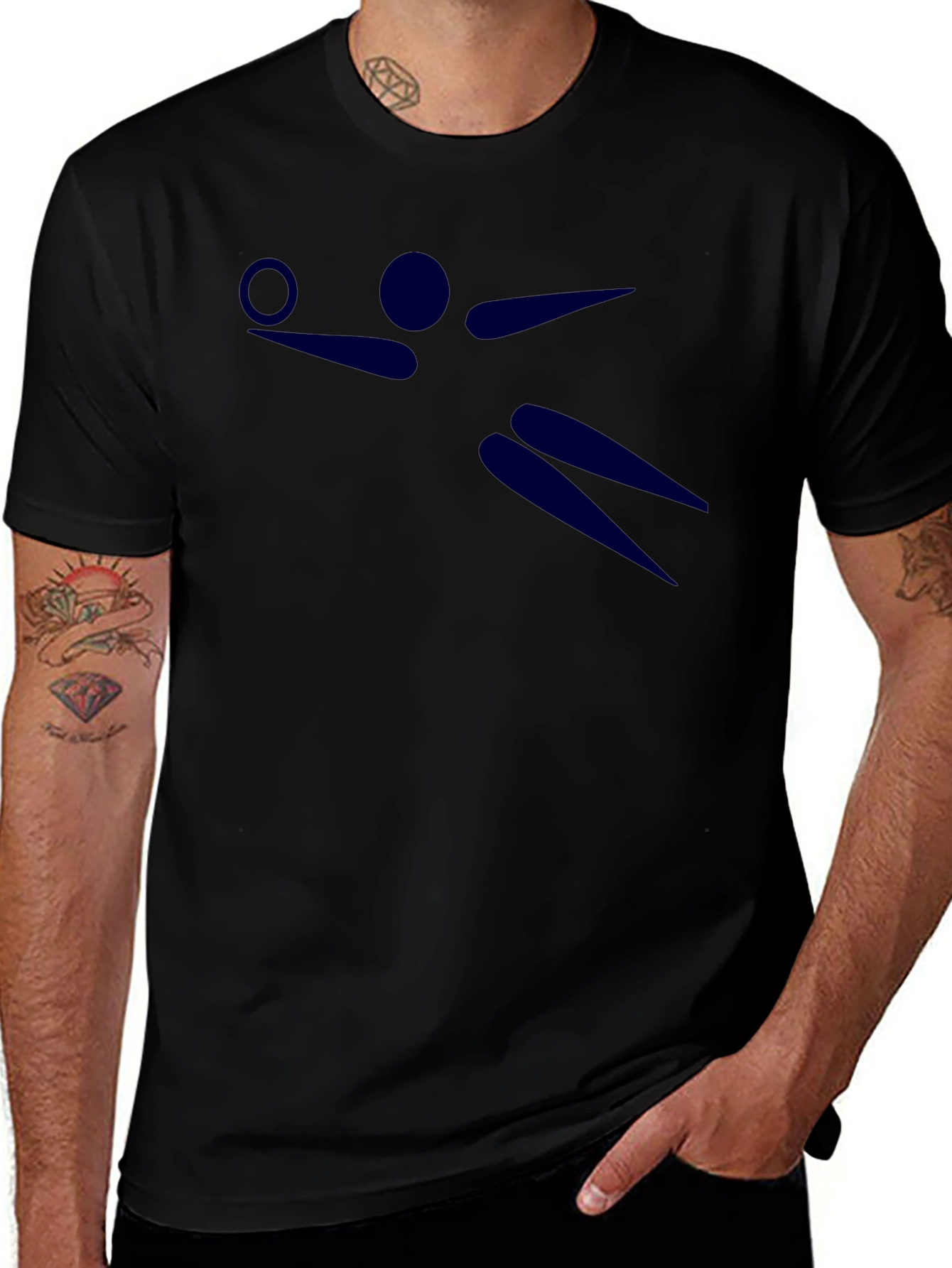 Volleyball Player Graphic Tee - Athletic Comfort