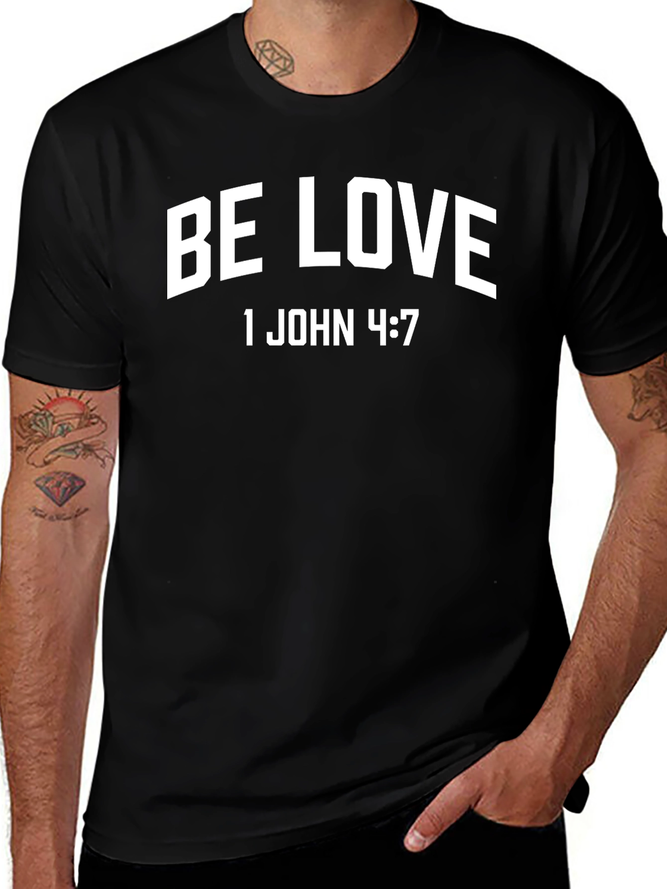 Be Love 1 John 4:7 Christian T-Shirt