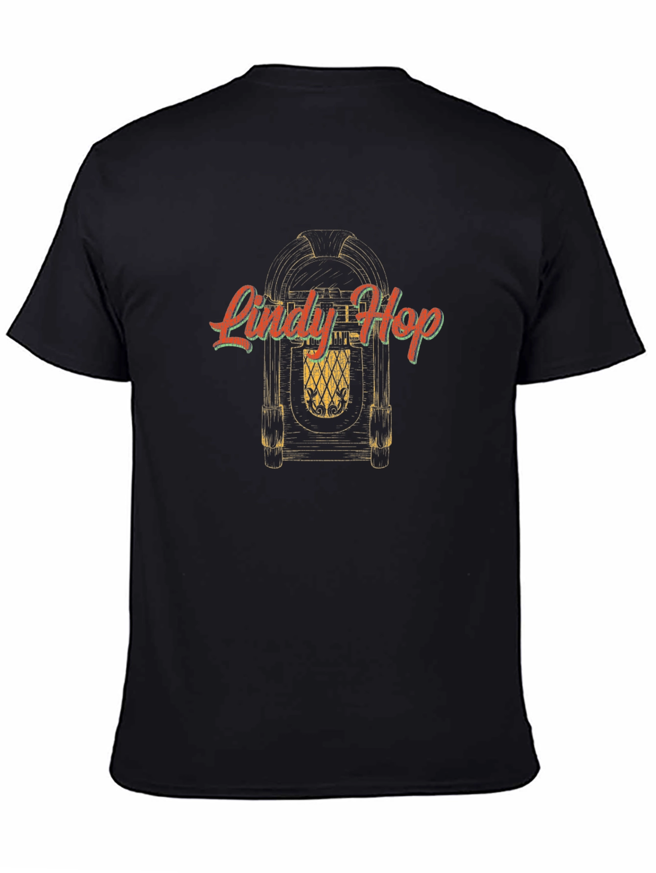 Retro Lindy Hop Jukebox Graphic Tee
