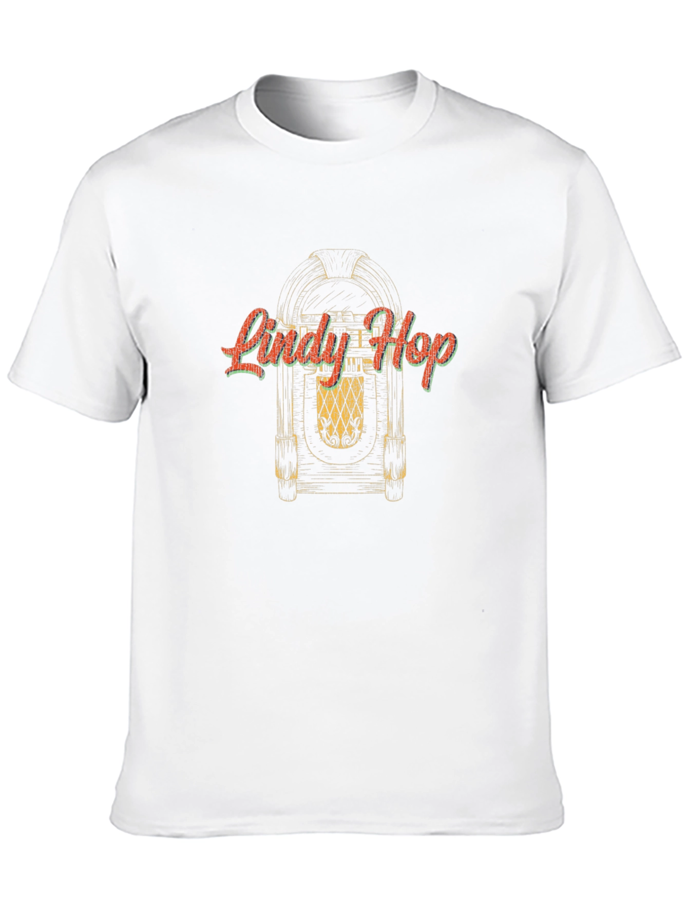 Retro Lindy Hop Jukebox Graphic Tee