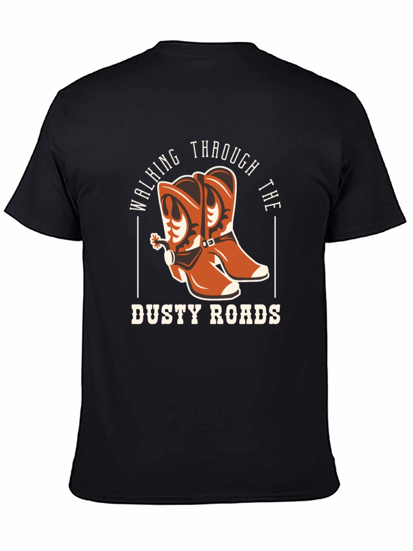 Walking Through Dusty Roads T-Shirt