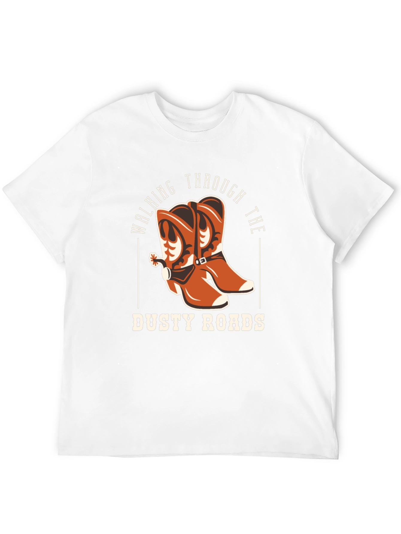 Walking Through Dusty Roads T-Shirt