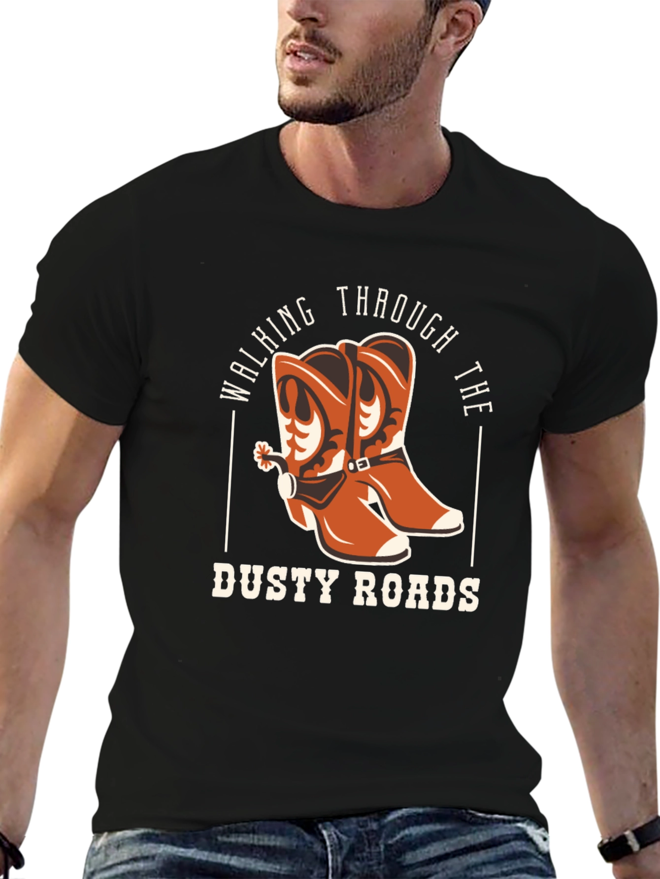 Walking Through Dusty Roads T-Shirt