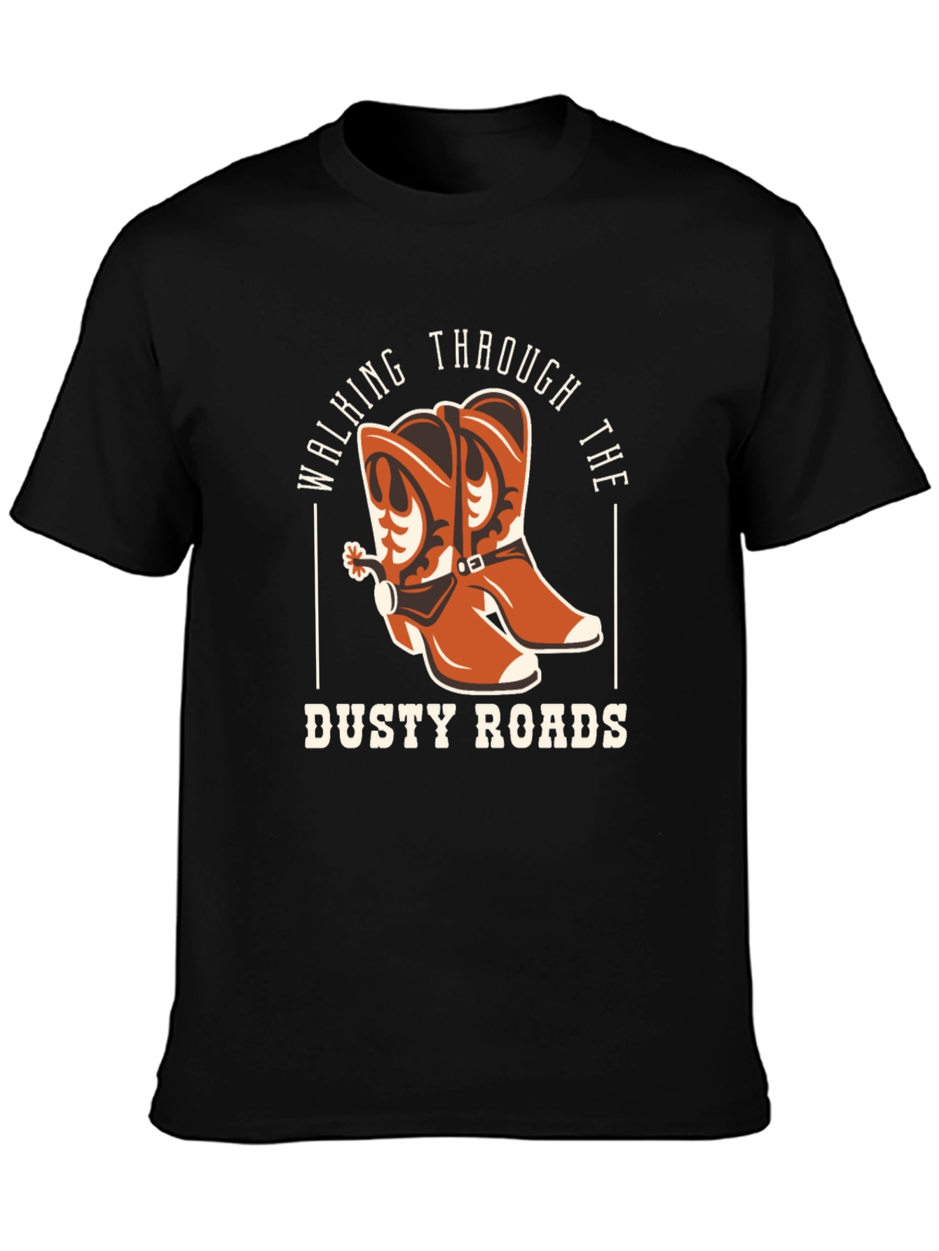 Walking Through Dusty Roads T-Shirt