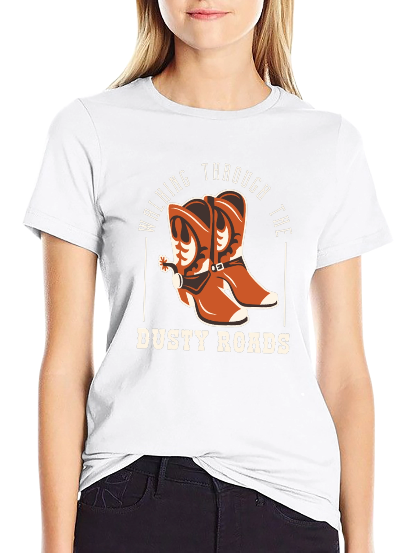 Walking Through Dusty Roads T-Shirt