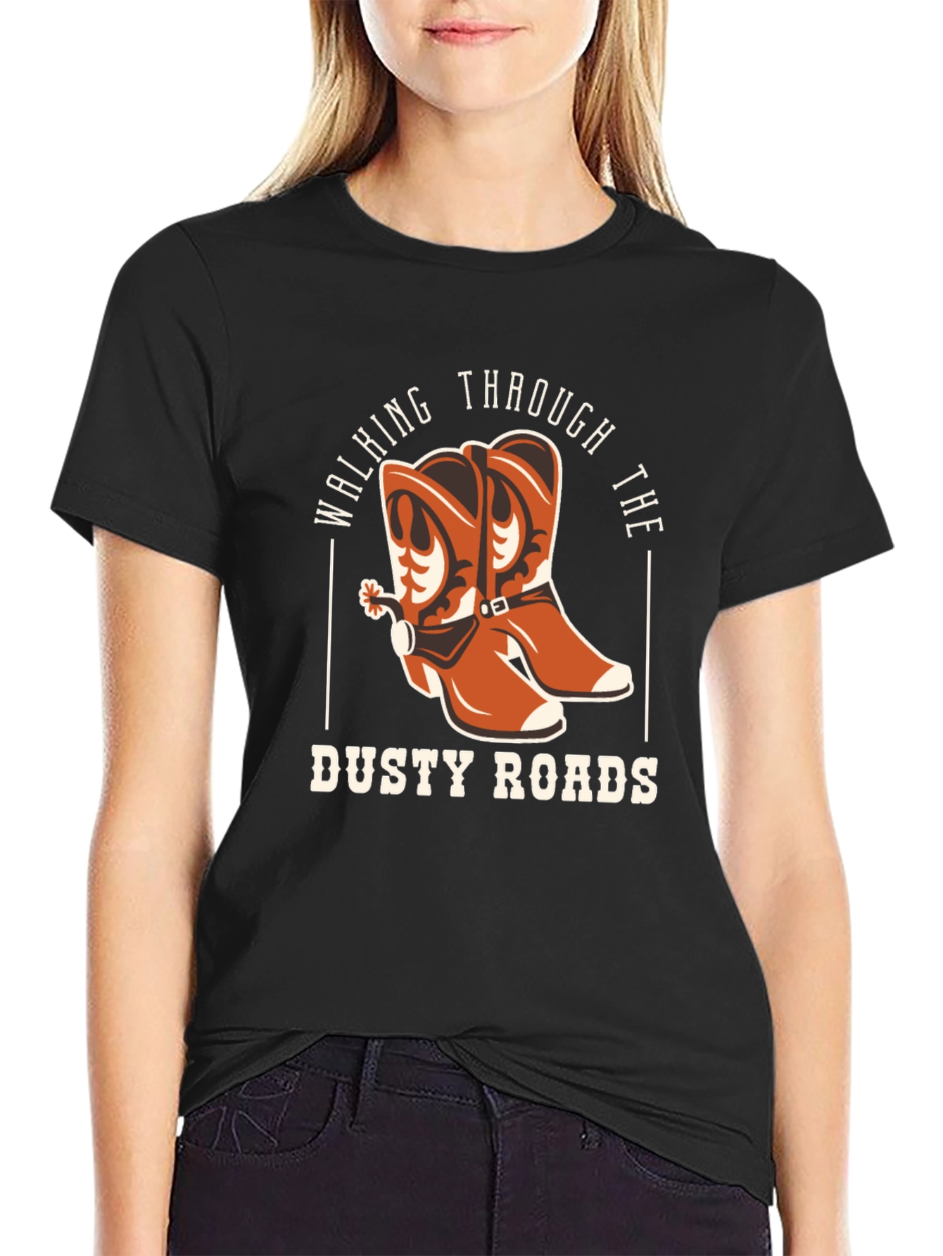 Walking Through Dusty Roads T-Shirt