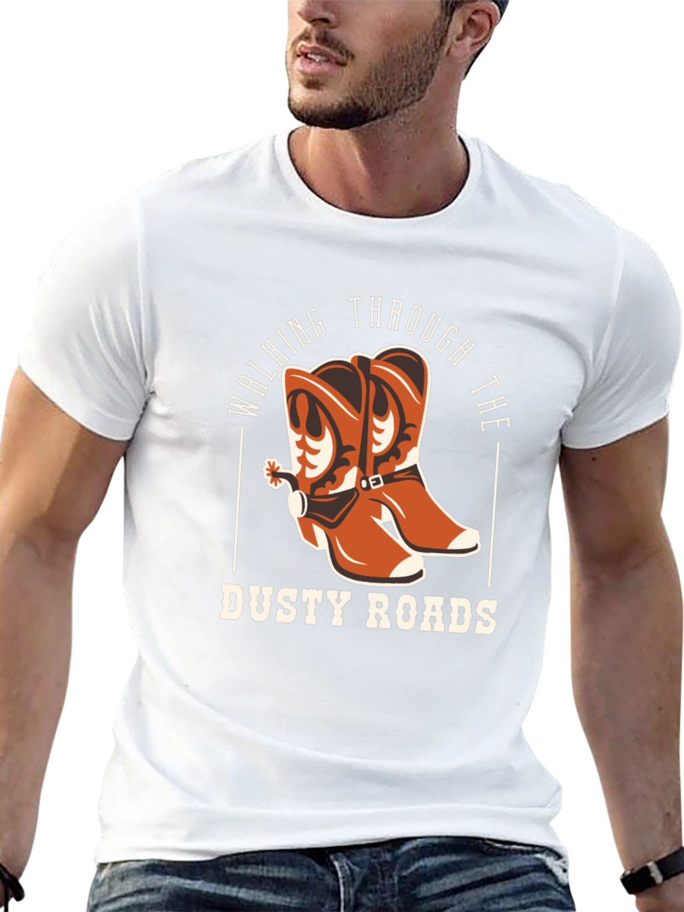 Walking Through Dusty Roads T-Shirt