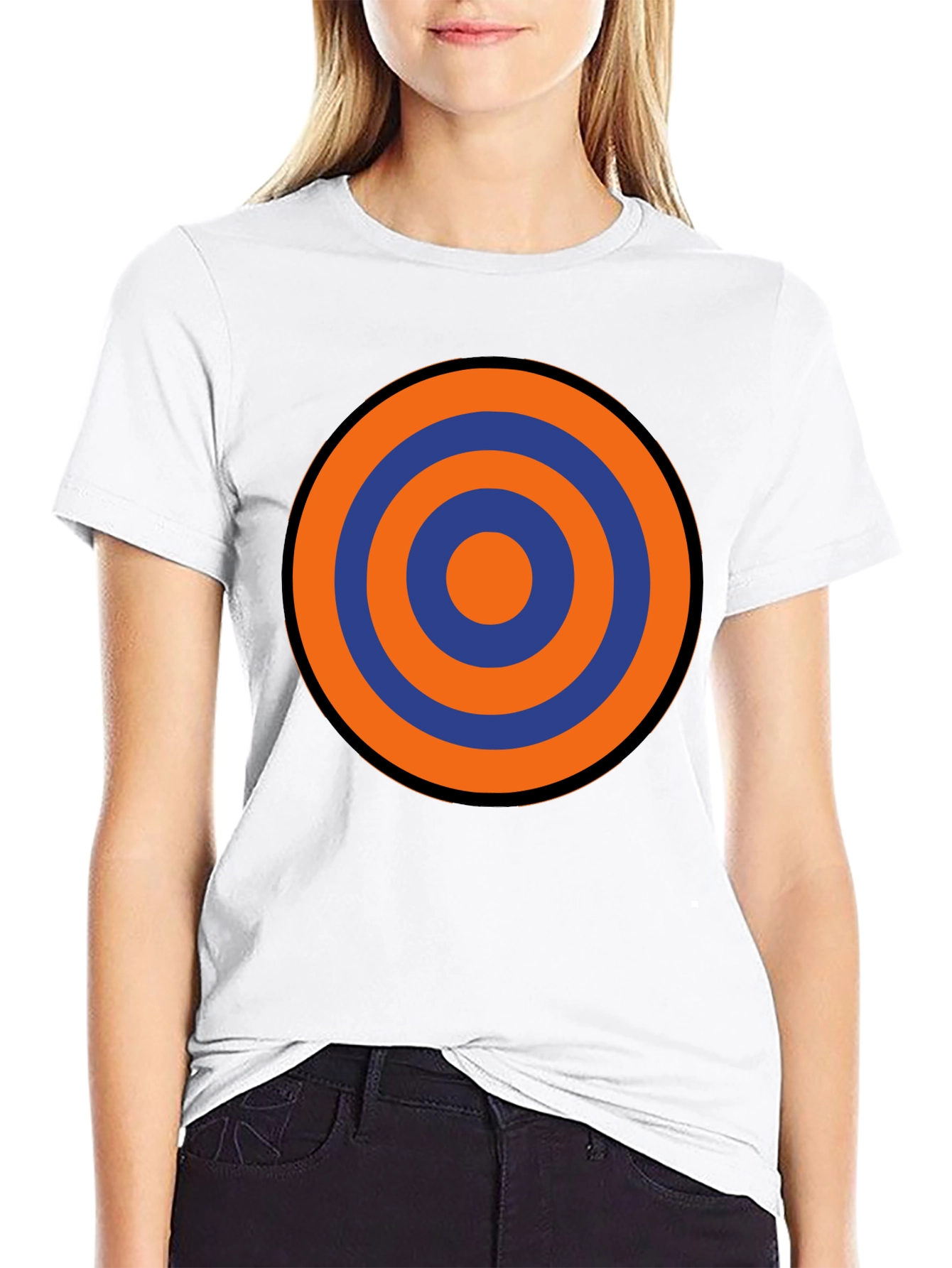 Retro Target Graphic T-Shirt