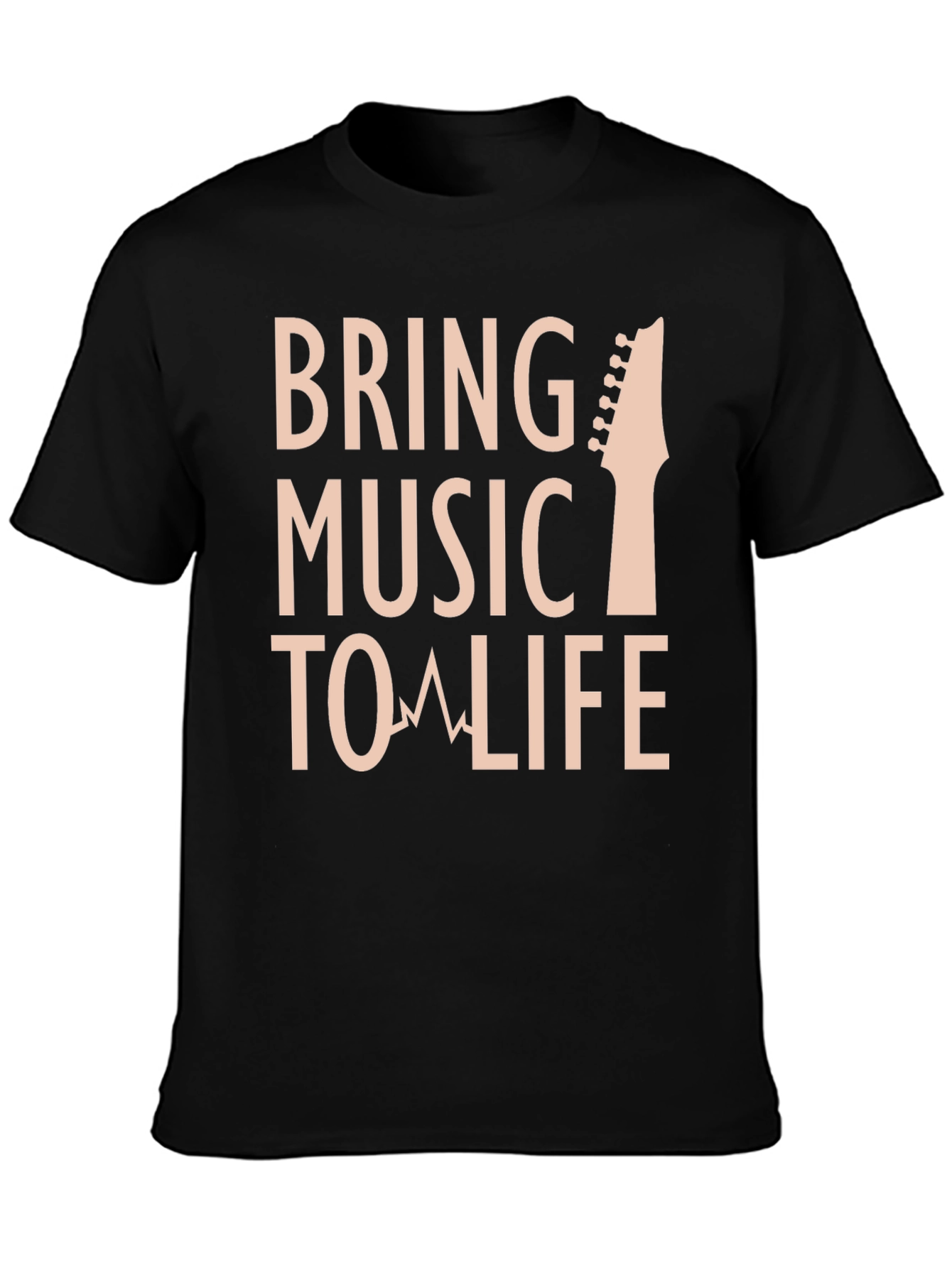 Bring Music To Life Graphic T-Shirt
