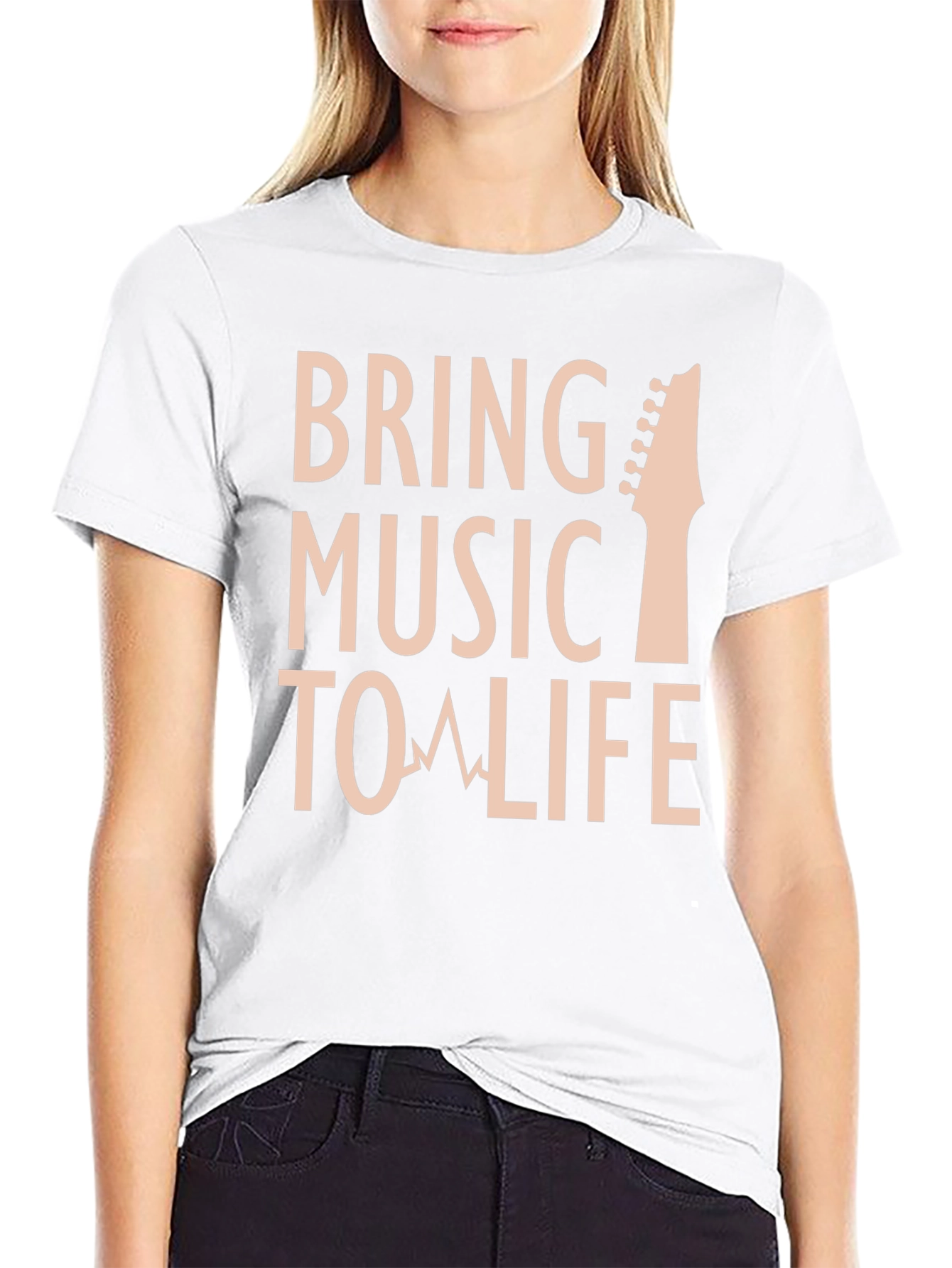 Bring Music To Life Graphic T-Shirt