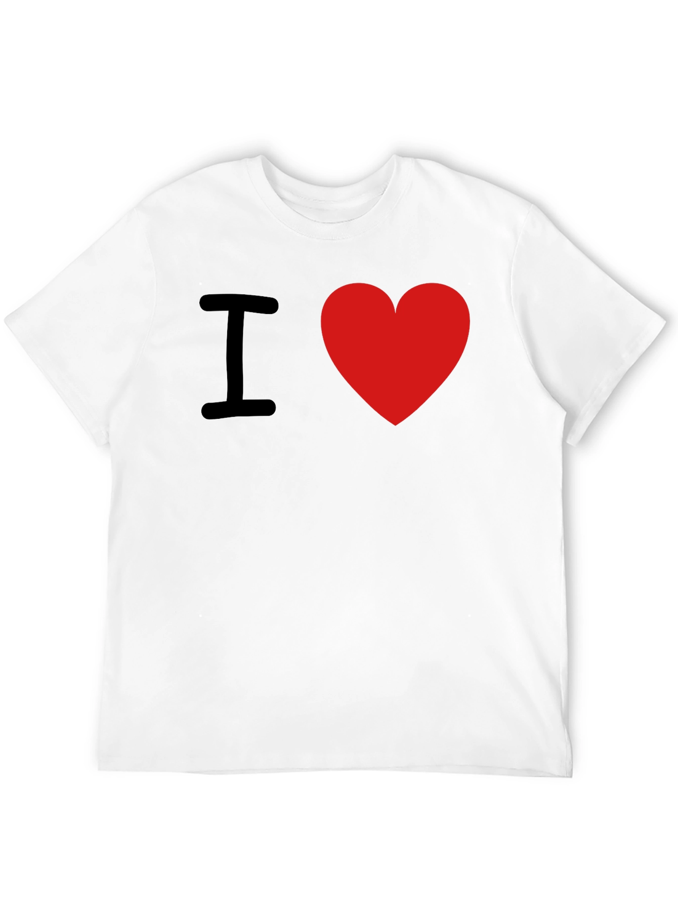 I Love Heart T-Shirt - Trendy Graphic Tee
