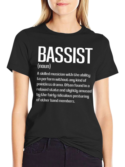 Bassist Definition Graphic T-Shirt